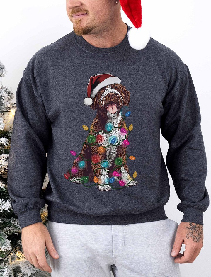 Funny Wirehaired Pointing Griffon Christmas Sweatshirt product image (1)