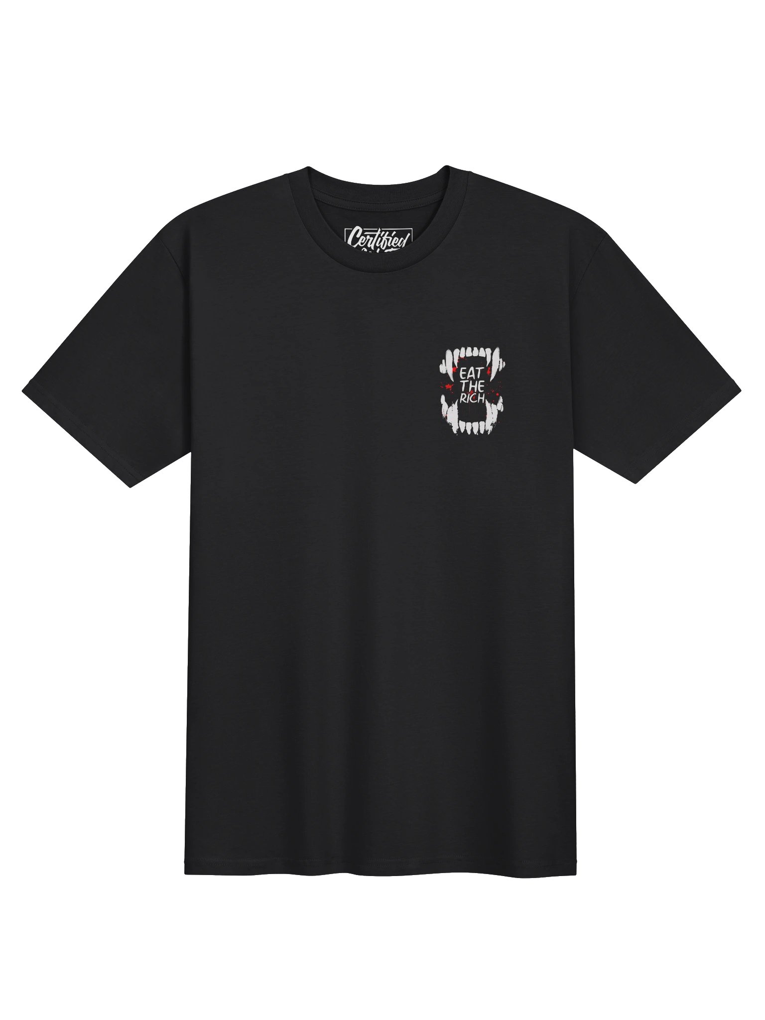 CBF - EAT THE RICH POVERTY TEE product image (2)
