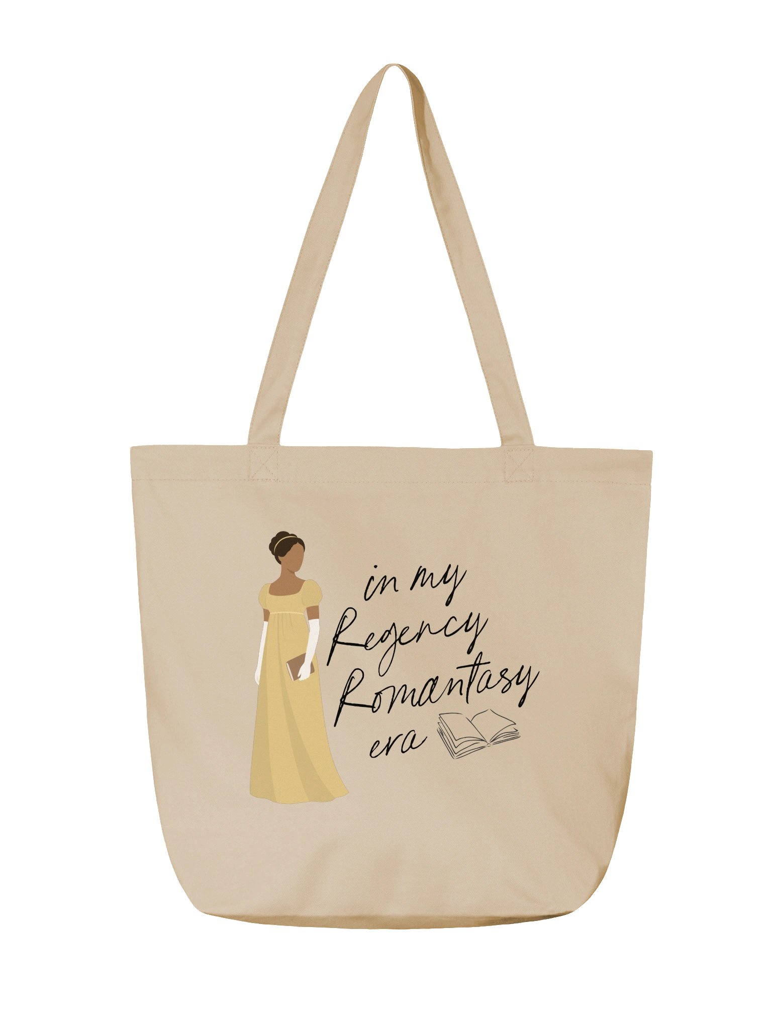 Regency Romantasy Era Econscious Tote Bag | YELLOW product image (2)