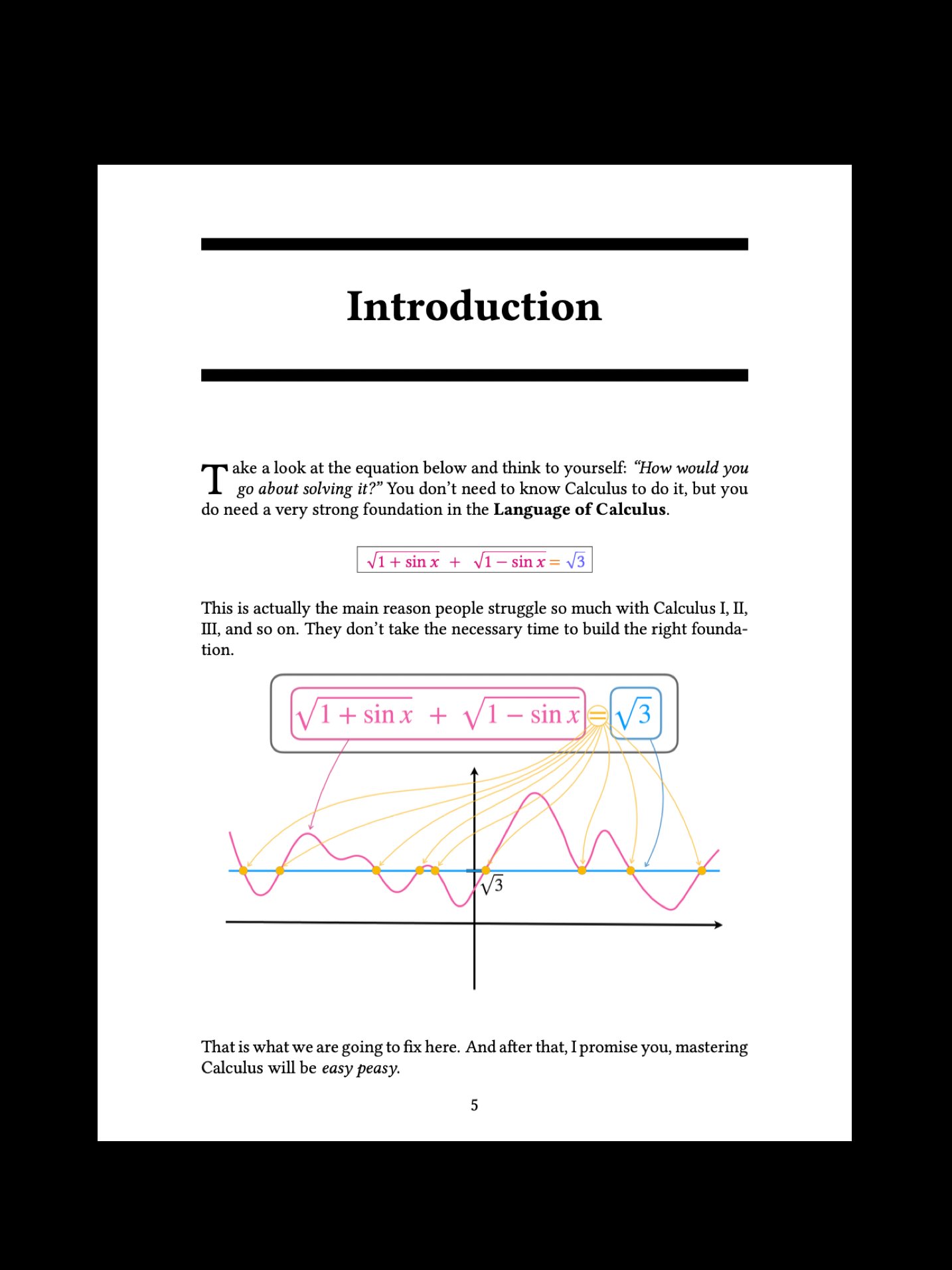 The Language of Calculus | Di Beo's