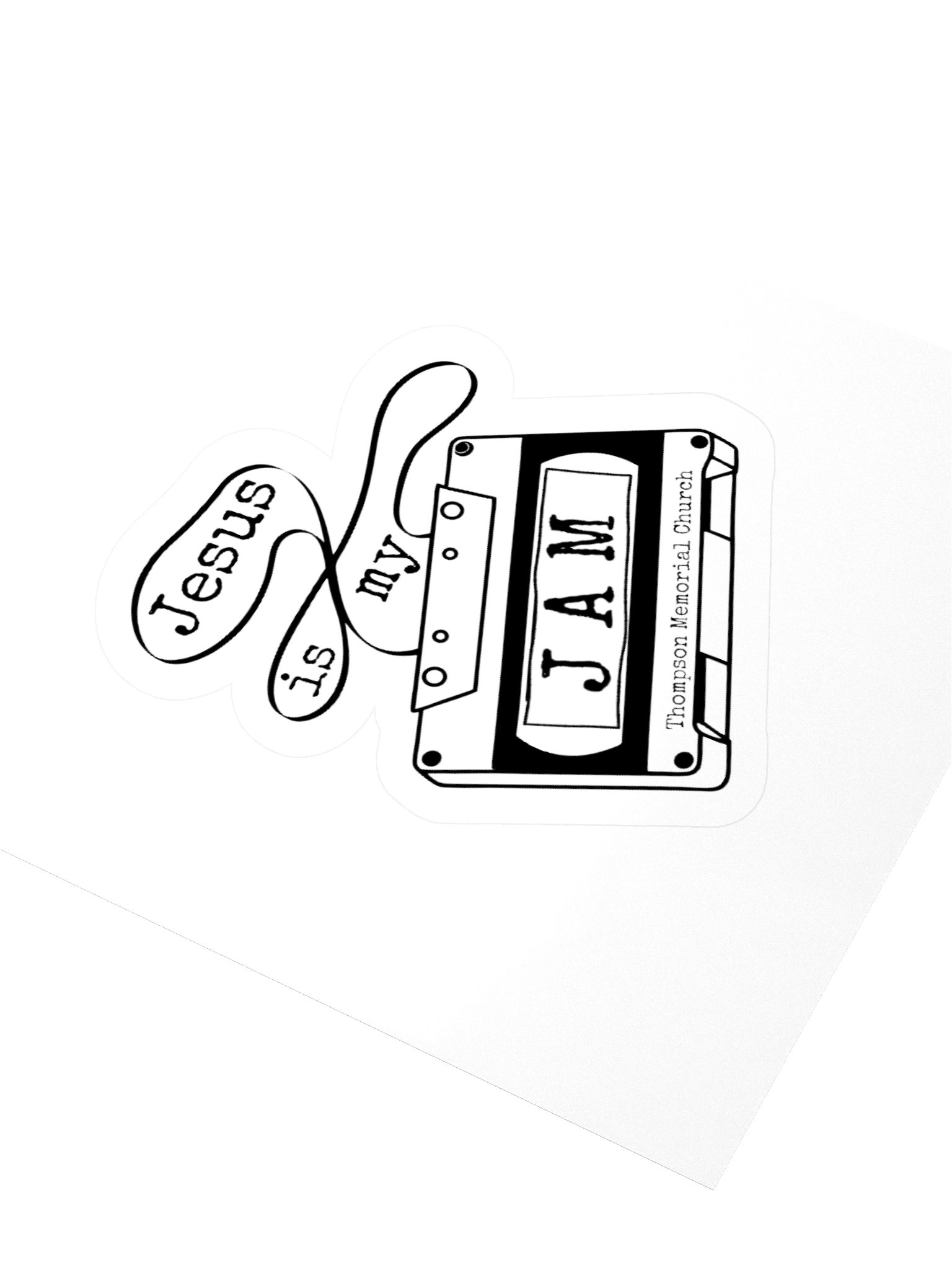 Jesus Is My Jam Sticker product image (6)