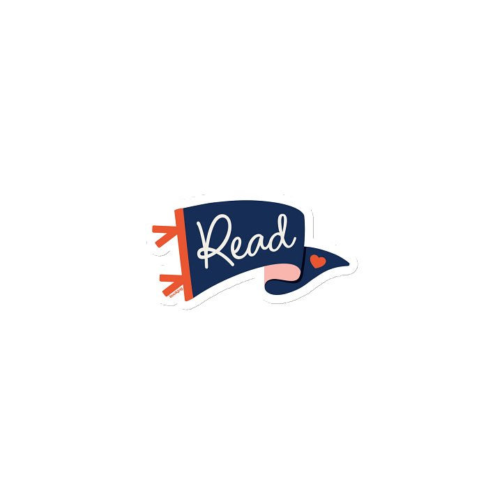 Go Team...Read! Blue Pennant Magnet product image (1)