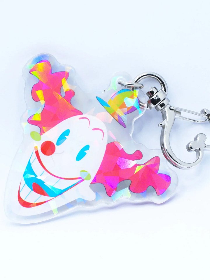 Rainbow Clown Keychain product image (1)