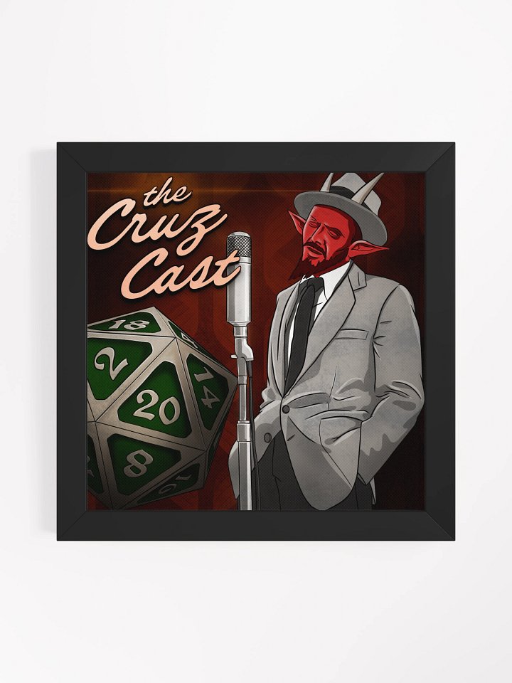 The Cruz Cast Framed Poster product image (1)