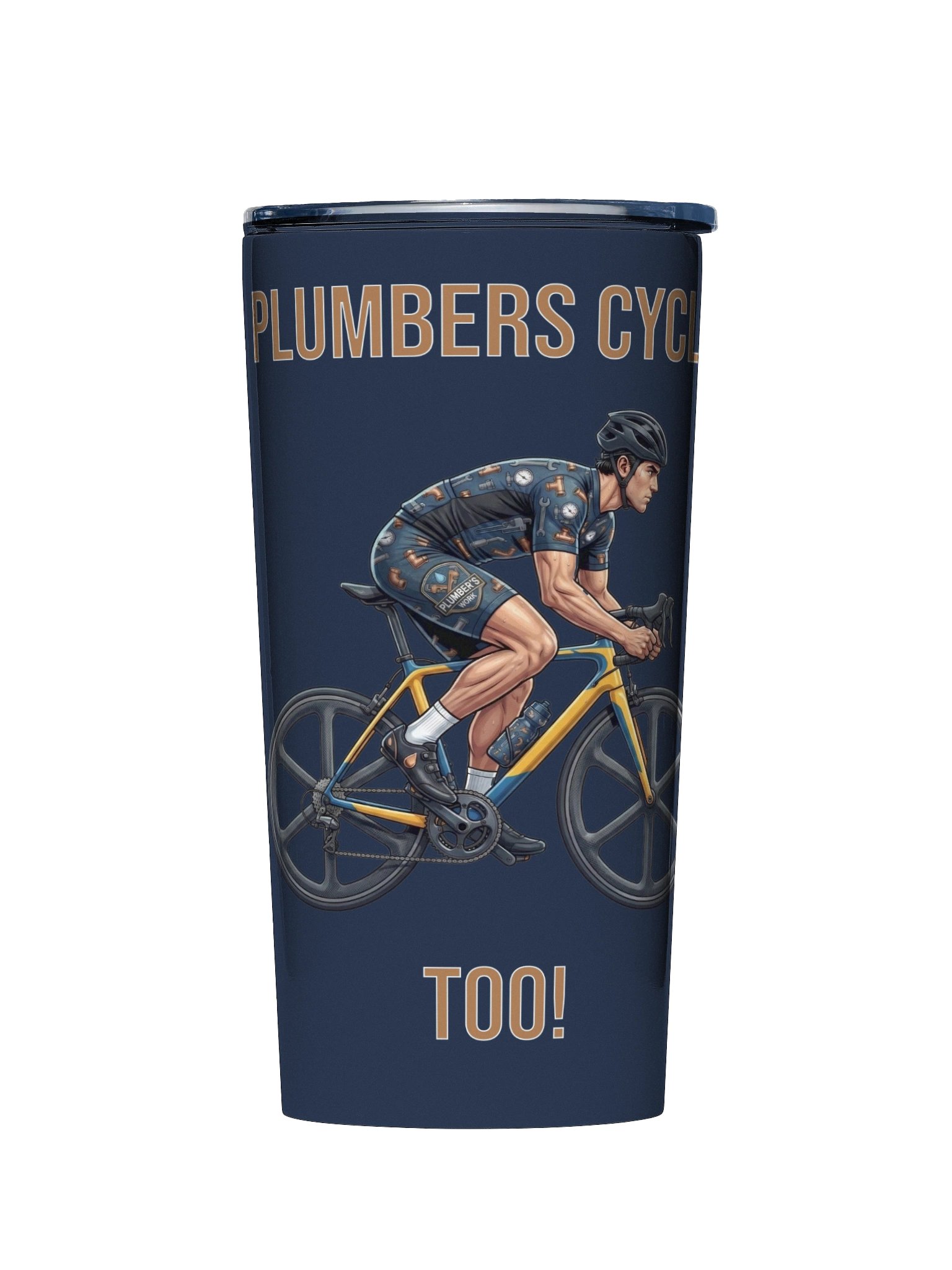 Plumber Athlete 20oz Tumbler | Mens Cycling Edition product image (1)