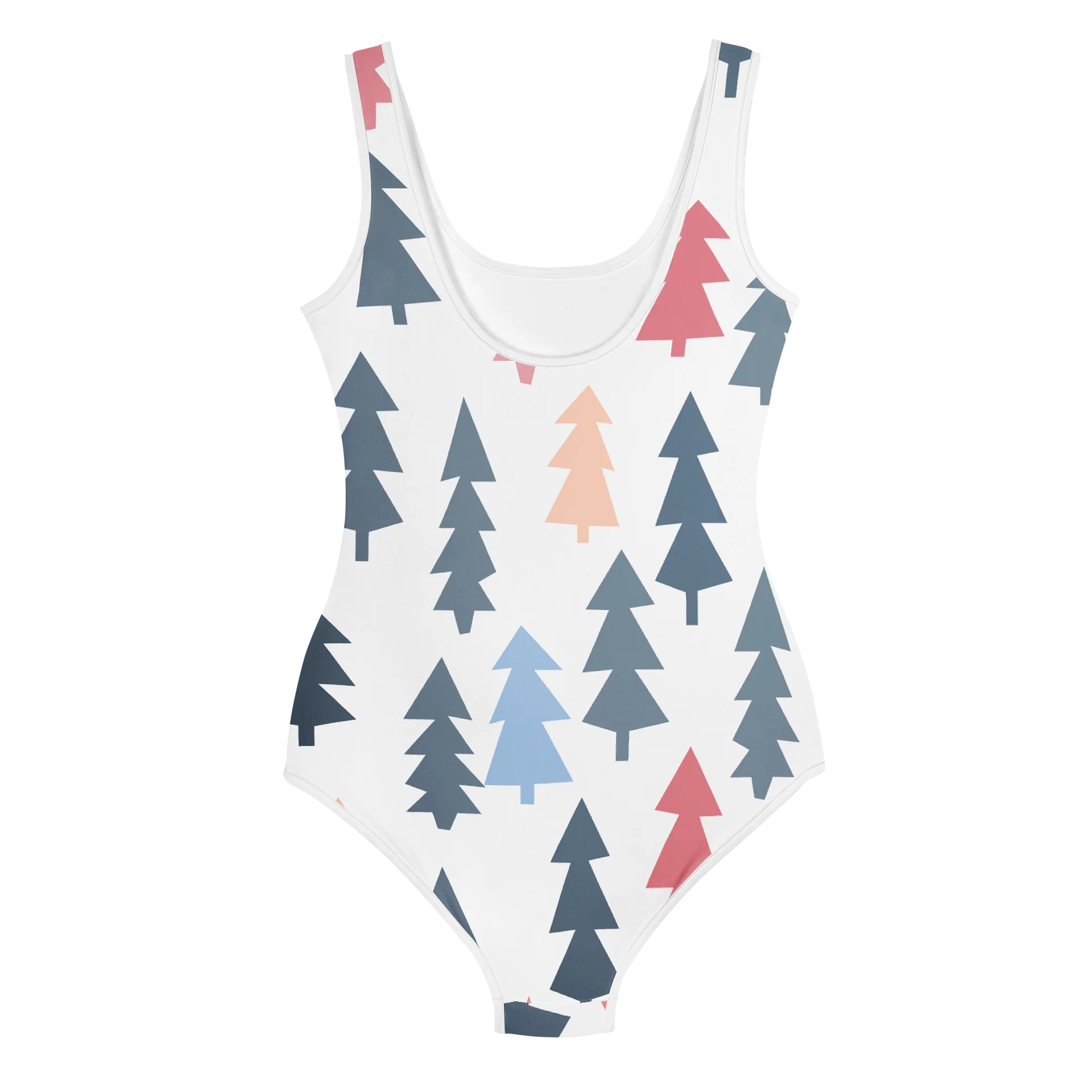 Pastel Christmas Tree Youth Swimsuit product image (3)