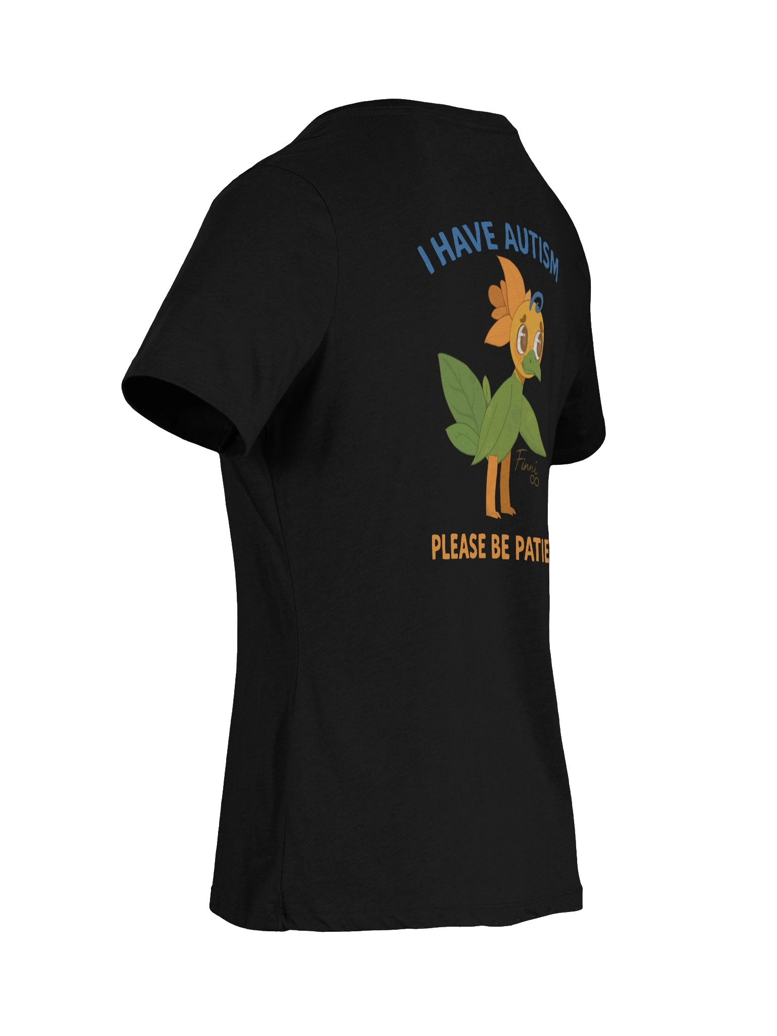 💛 Finni Says: Please Be Patient — Disney With Sean Show V-neck T-Shirt product image (9)