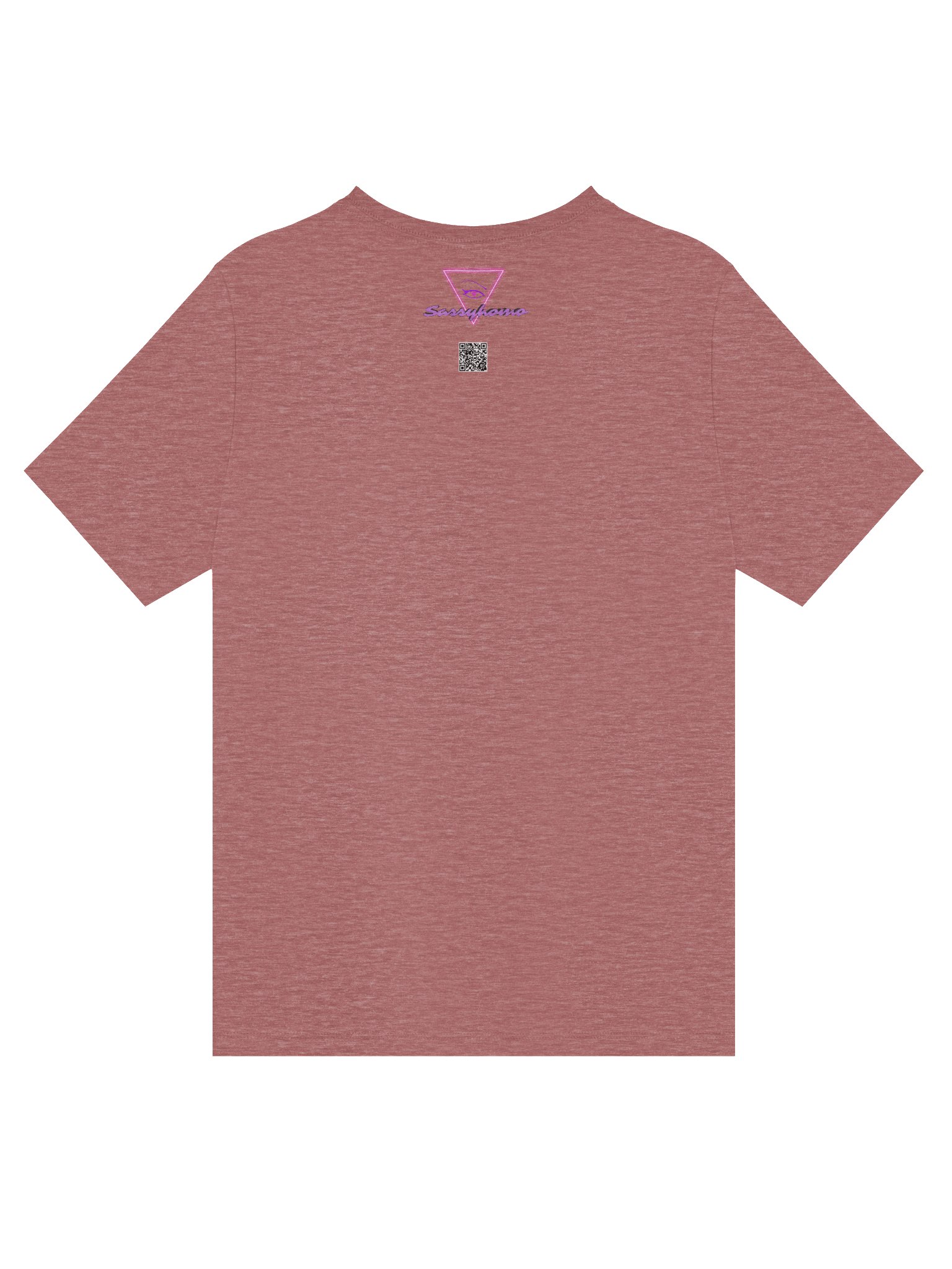 Mask-O-Lantern v-neck tee (black mask) product image (4)