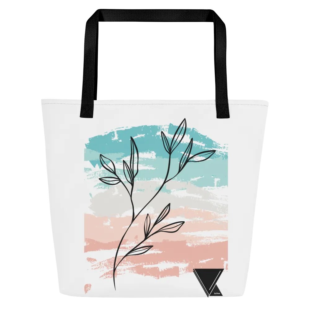 Active Plant All-Over Tote Bag product image (1)
