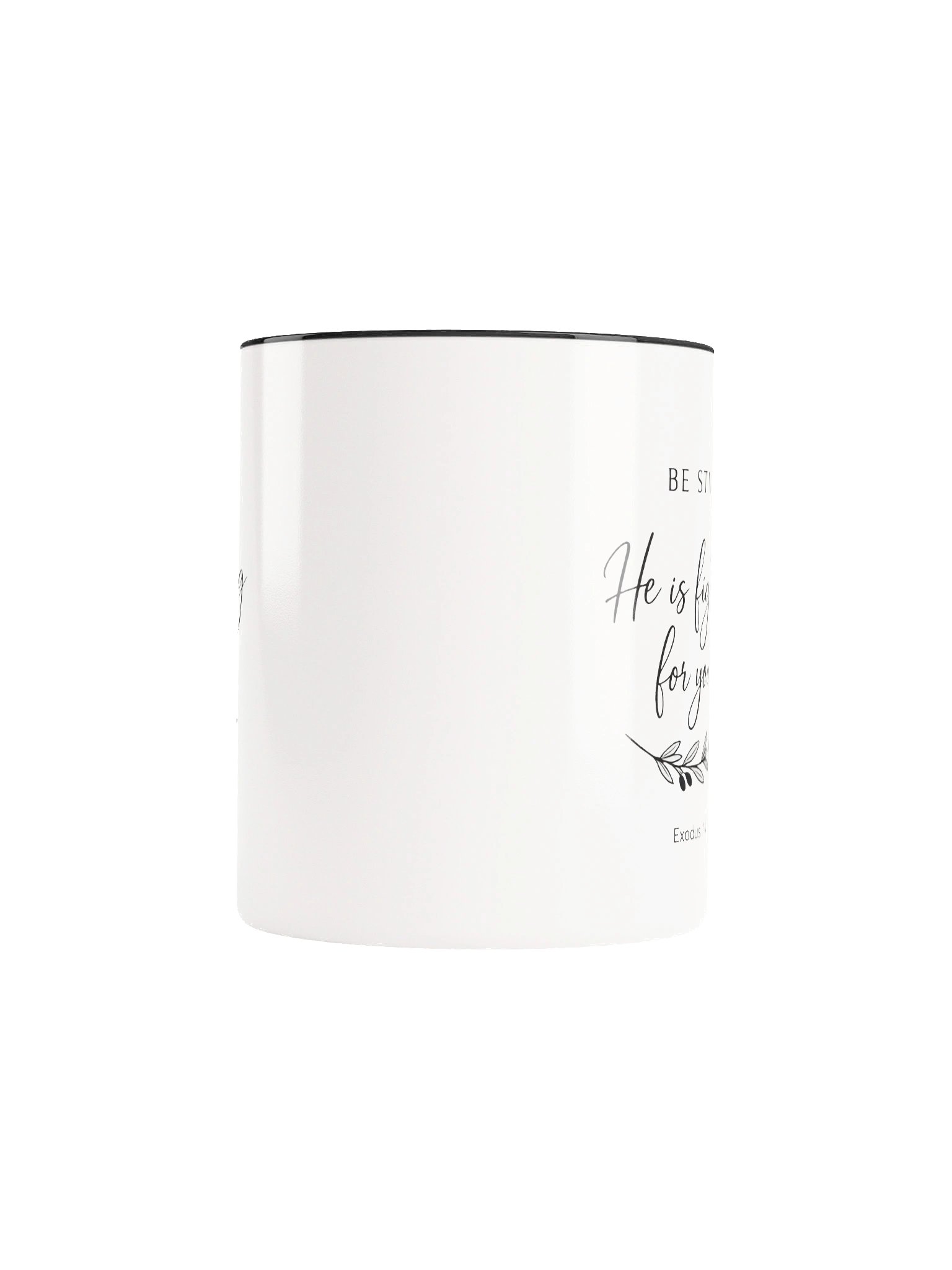 Be Still Christian Mug – Exodus 14:14 | Inspirational Faith Coffee Mug | Encouragement Gift product image (6)