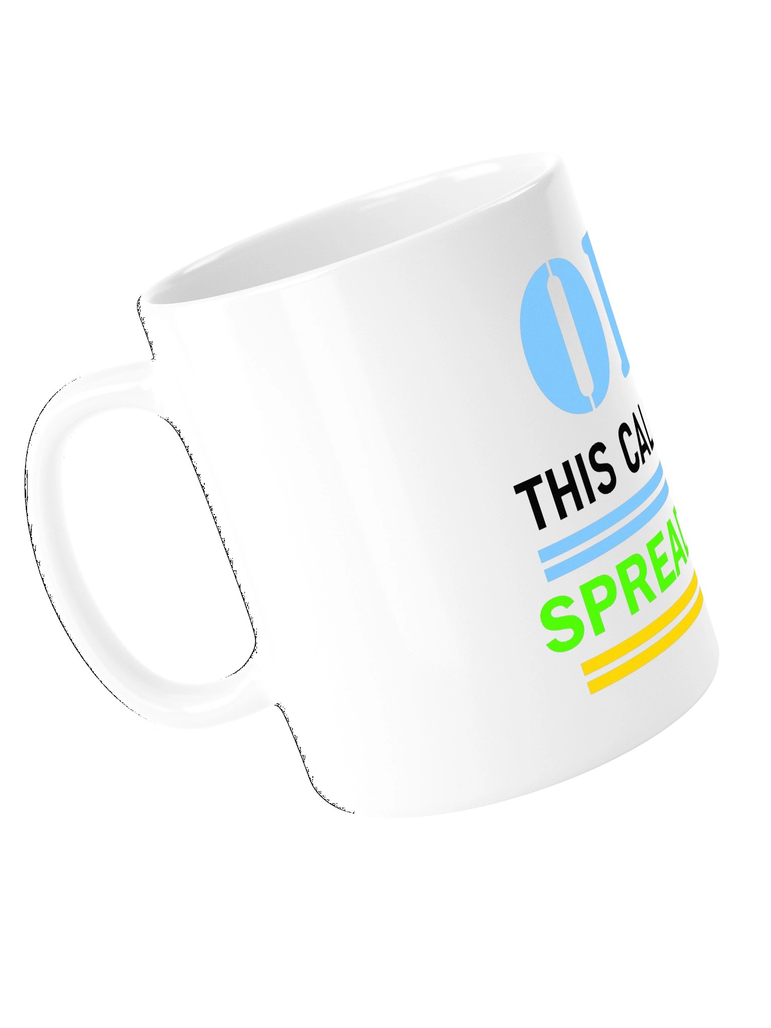 This Calls For A Spreadsheet White Glossy Mug product image (5)