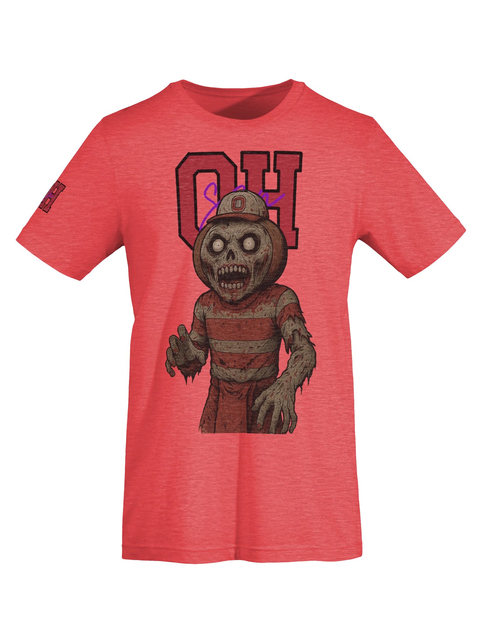 O-H-I-O Zombie shirt product image (7)
