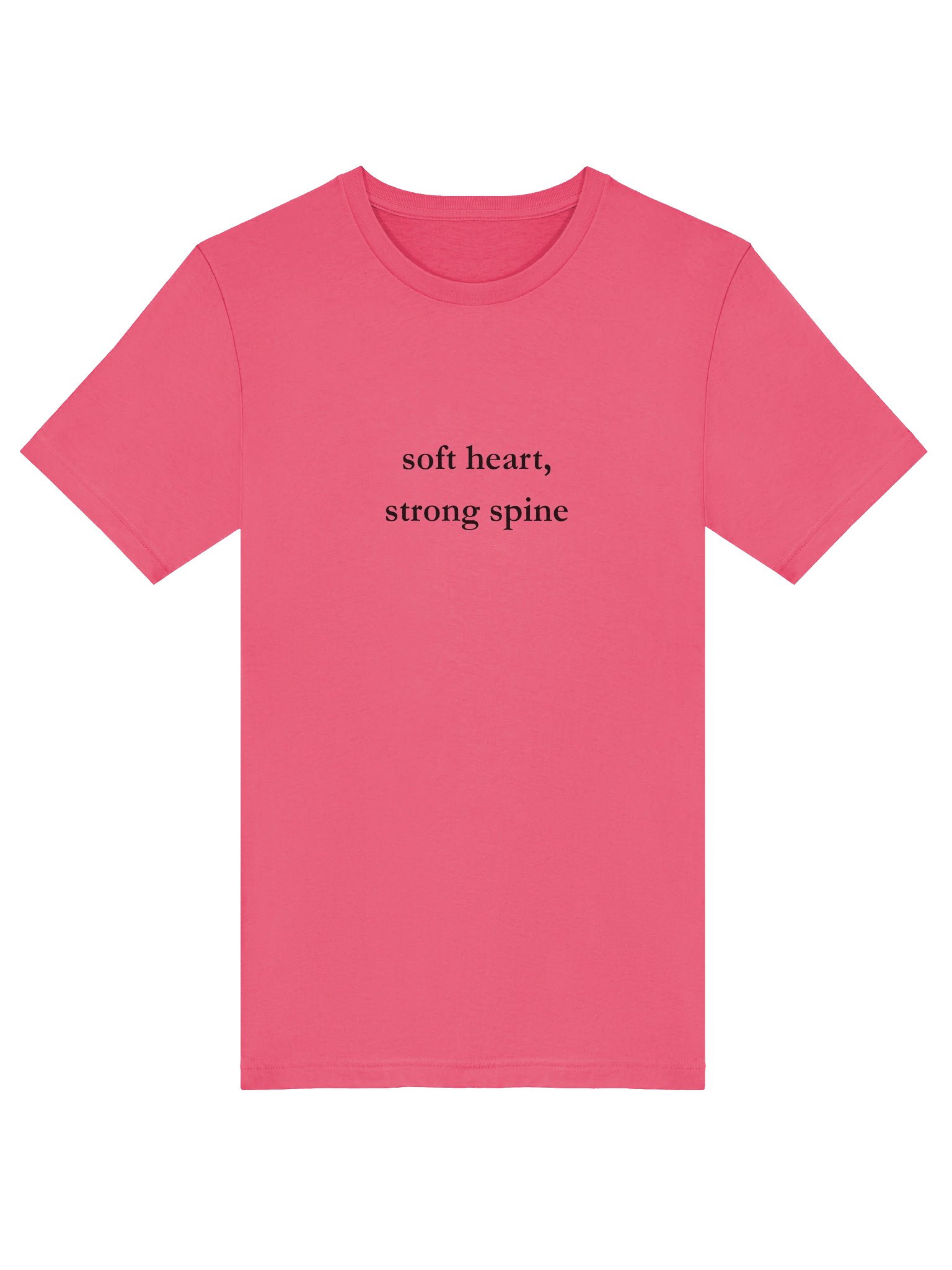 The "Soft Heart, Strong Spine" Minimalist Tee product image (40)