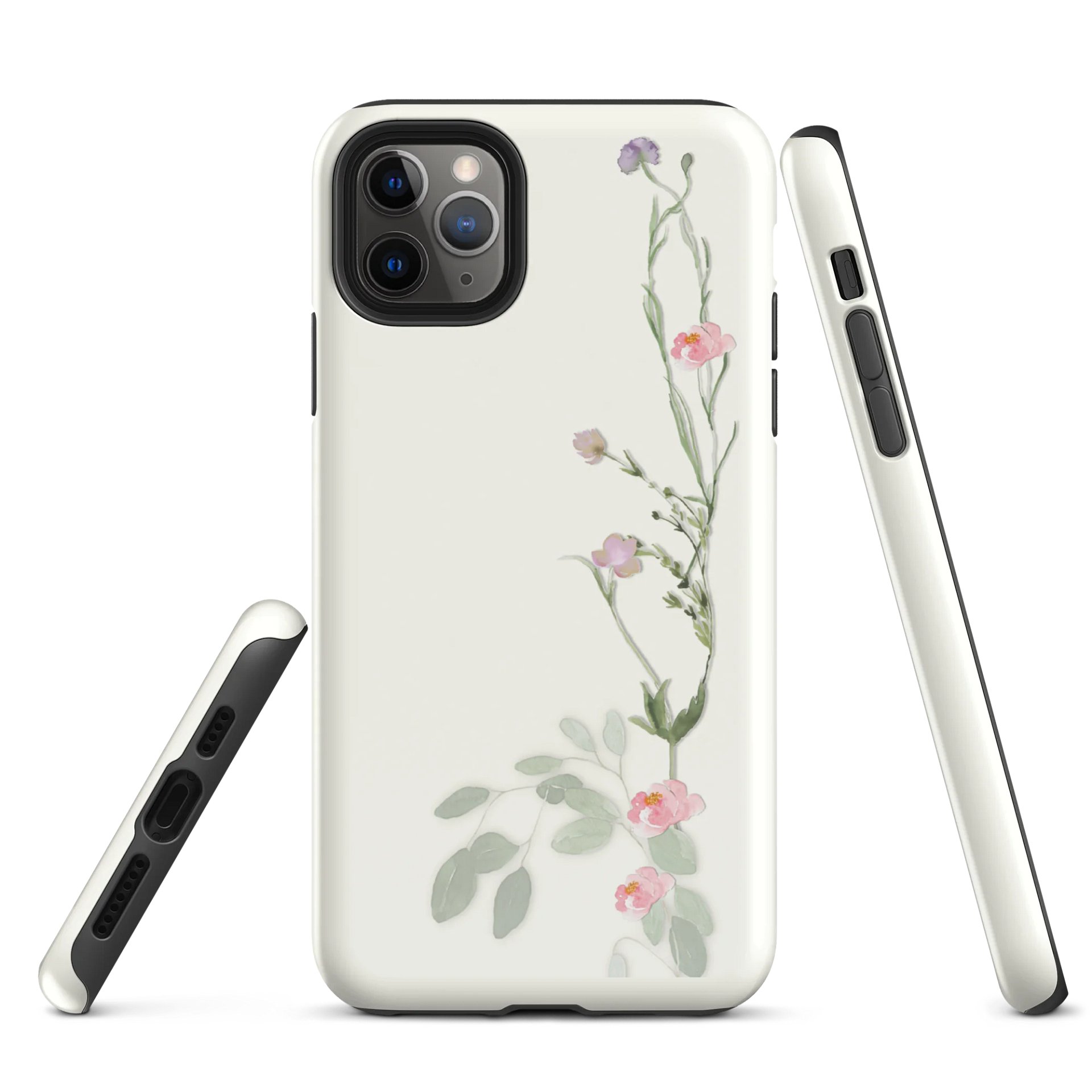BRIDAL TENDER FLOWER WHITE Tough iPhone® Case product image (1)