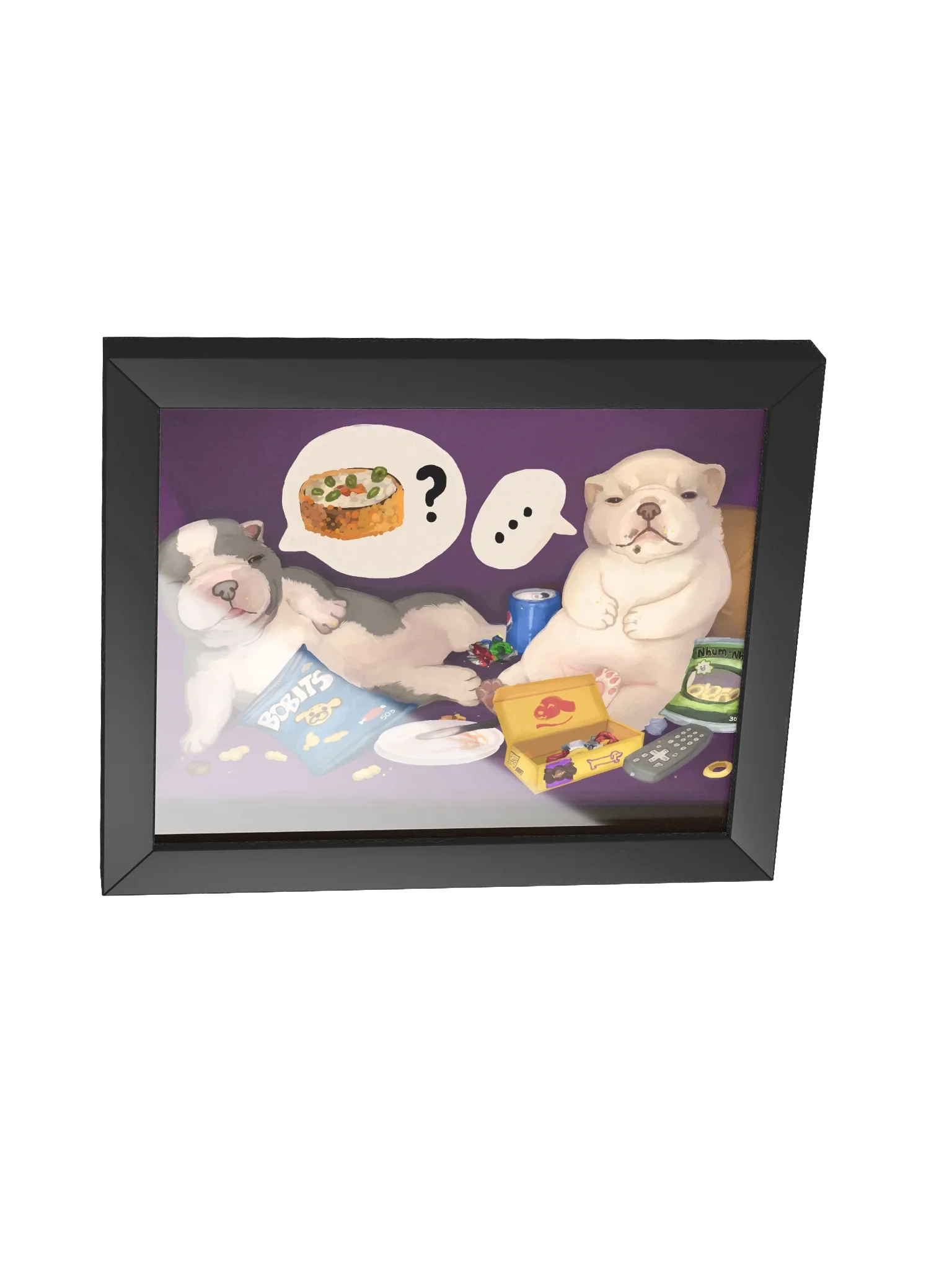 Snacks framed poster product image (2)