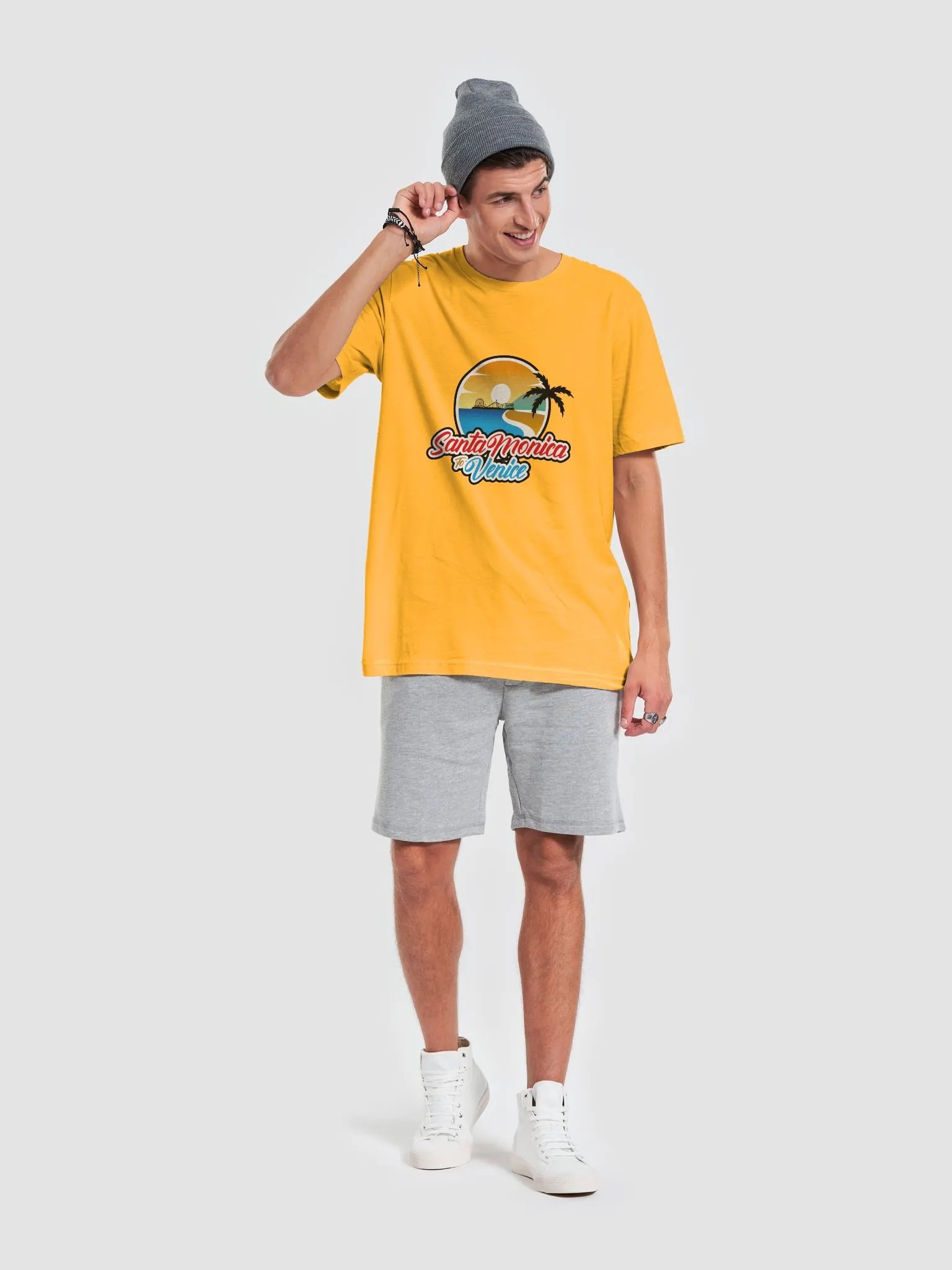 Santa Monica to Venice Sunset T-Shirt product image (42)