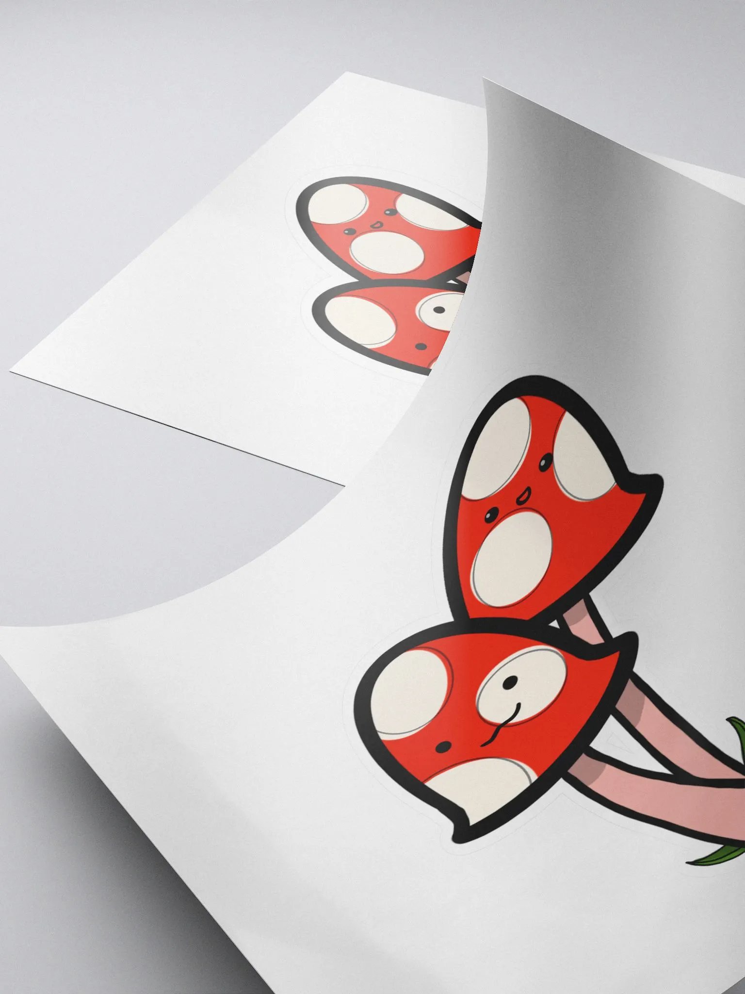 Cute Mushies Kiss-Cut Sticker product image (4)