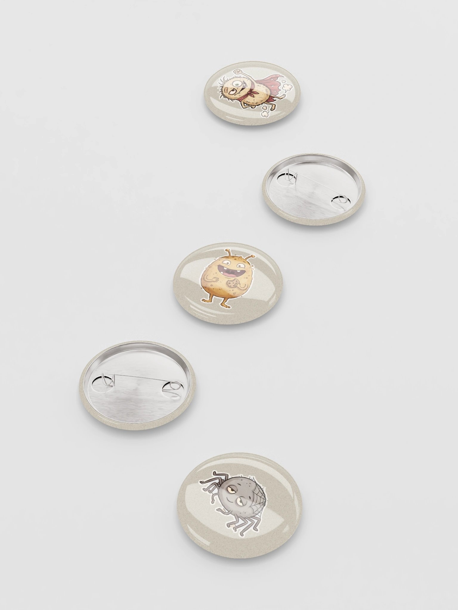 The Crew Pin Buttons product image (7)