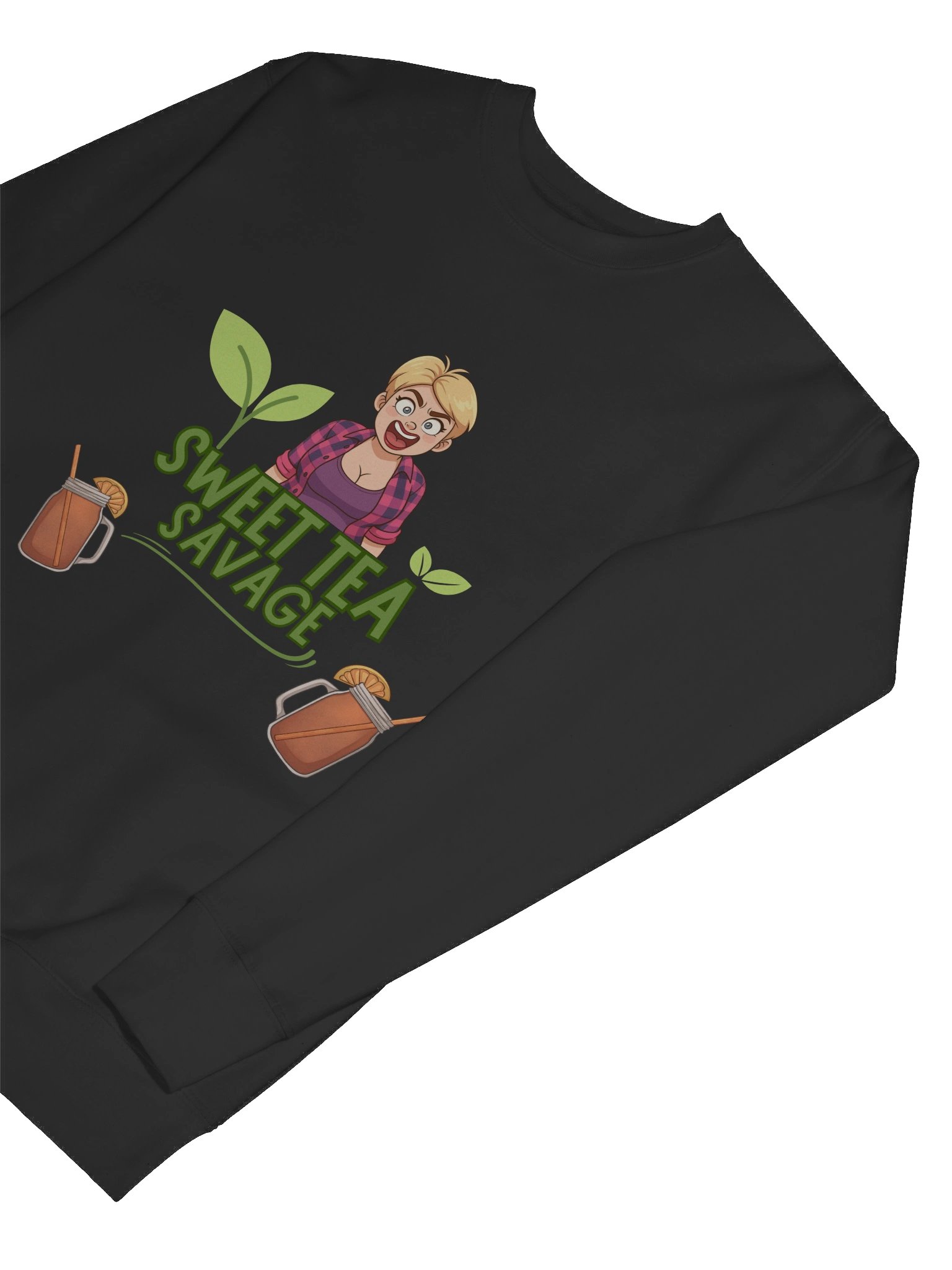 Sweet Tea Savage Unisex Sweatshirt 🍹💄 product image (66)
