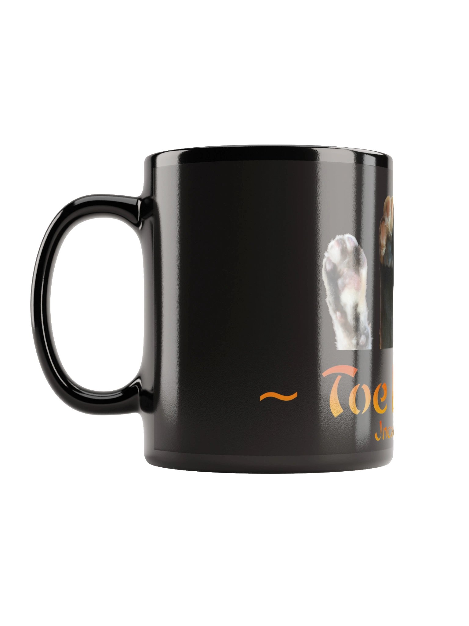 Toe Beans Mug Black product image (11)