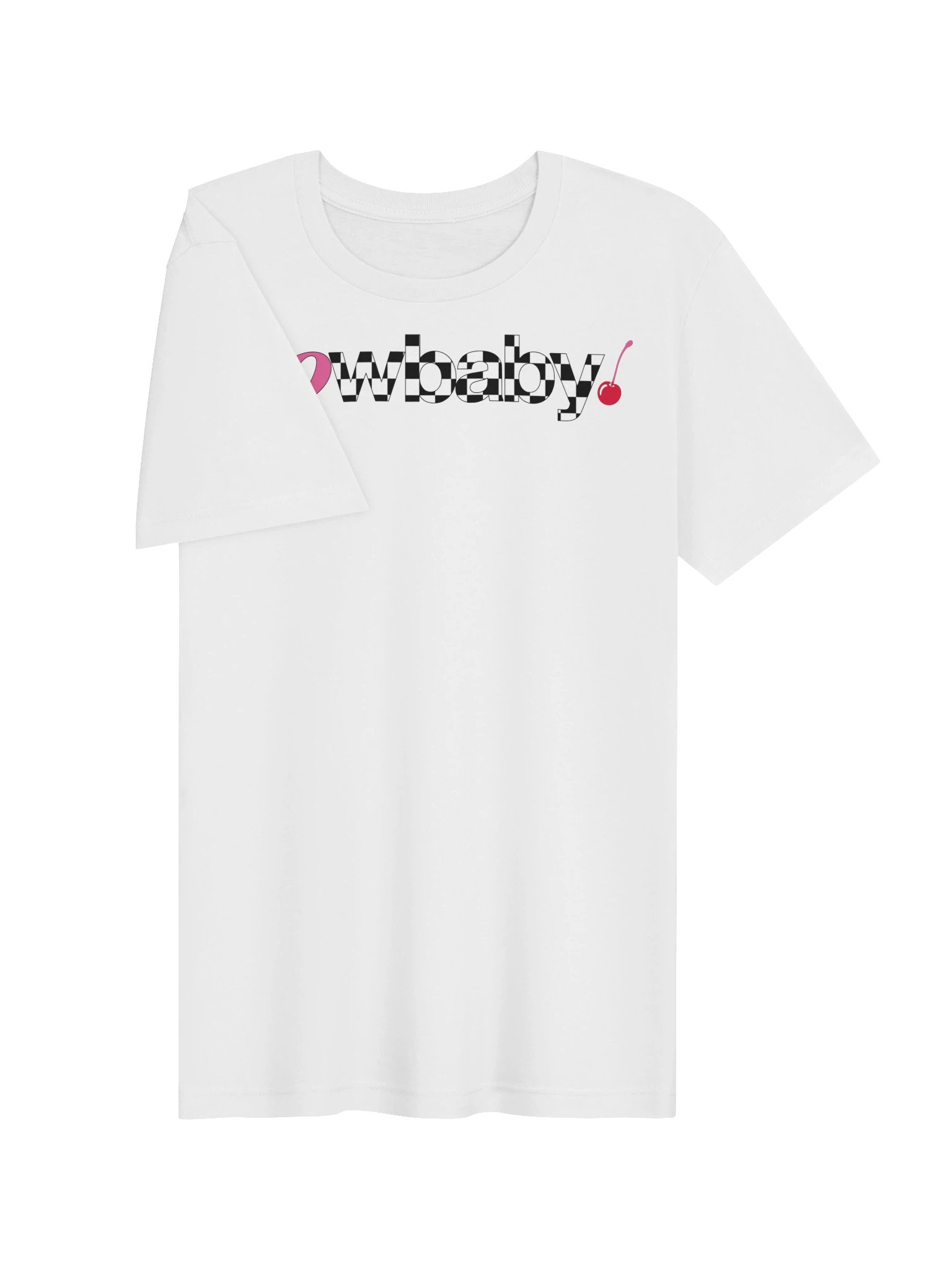 vowbaby Logo Tee · Checkerboard product image (2)
