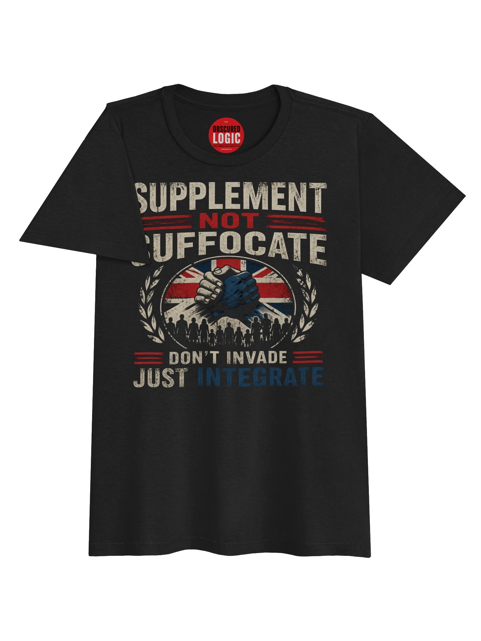 Supplement Not Suffocate Protest Tee product image (3)