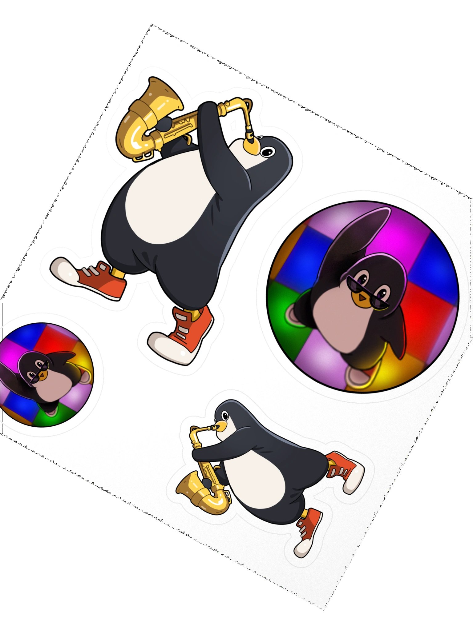 Flipper Stickers - 4 Count product image (2)