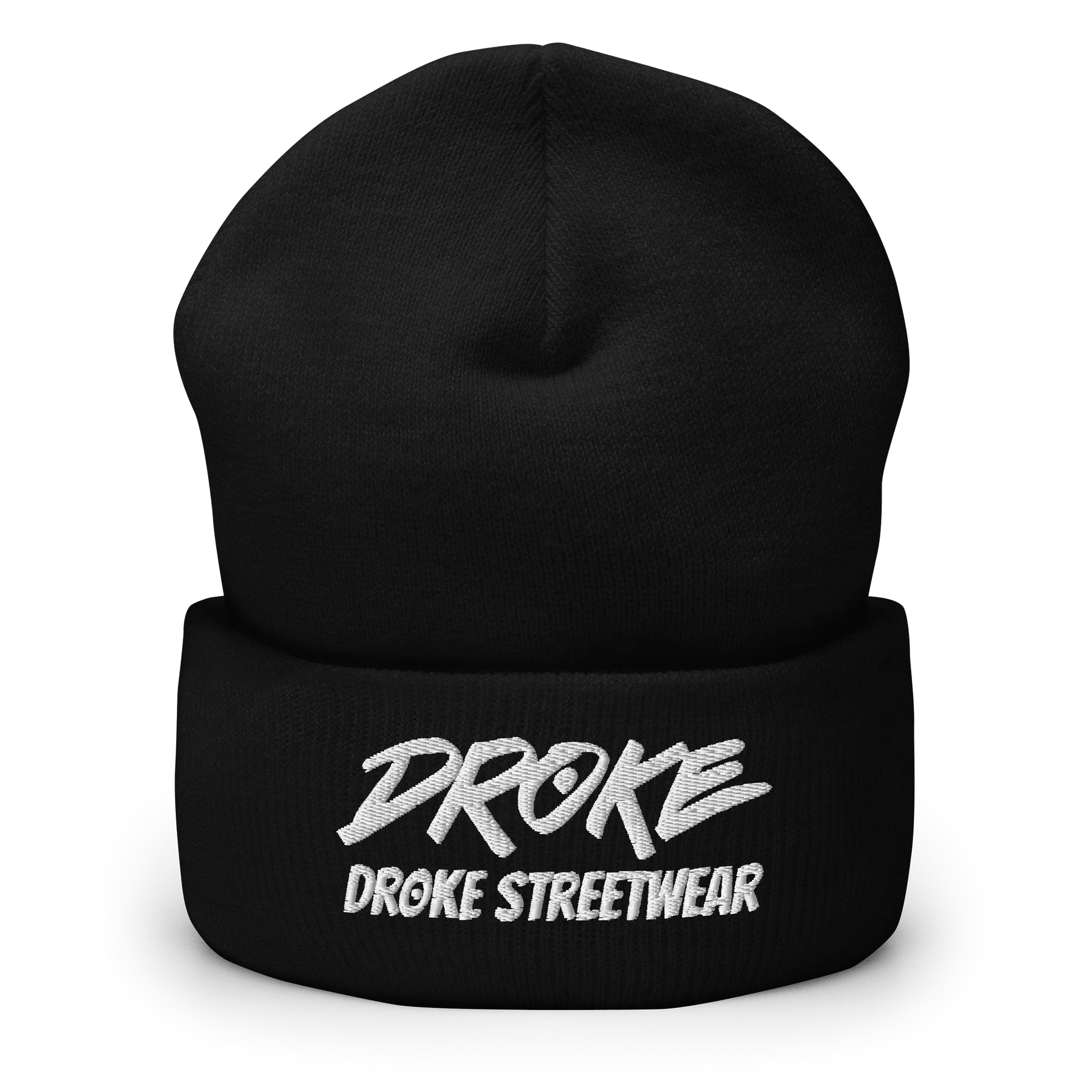 DROKE - White D-DS Logo Beenie product image (1)