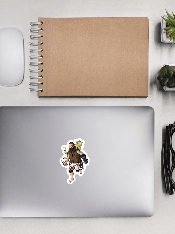 Carl and Cat Die-Cut Sticker product image (4)