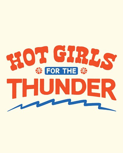 In honor of the Thunder schedule announce this afternoon, Sooner/Cowboy college football just around the corner, and this str...