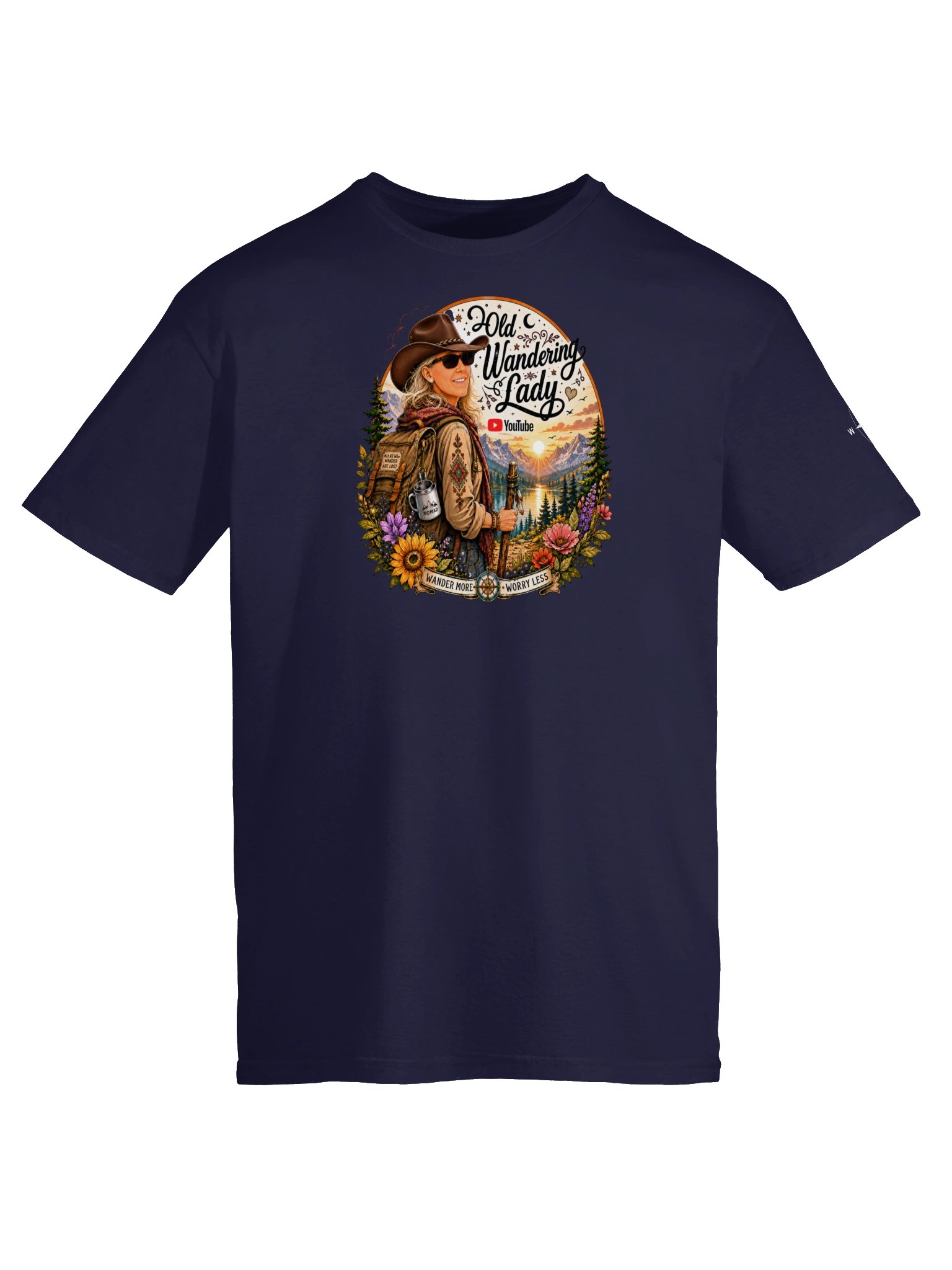 Wander More, Worry Less Tee product image (5)