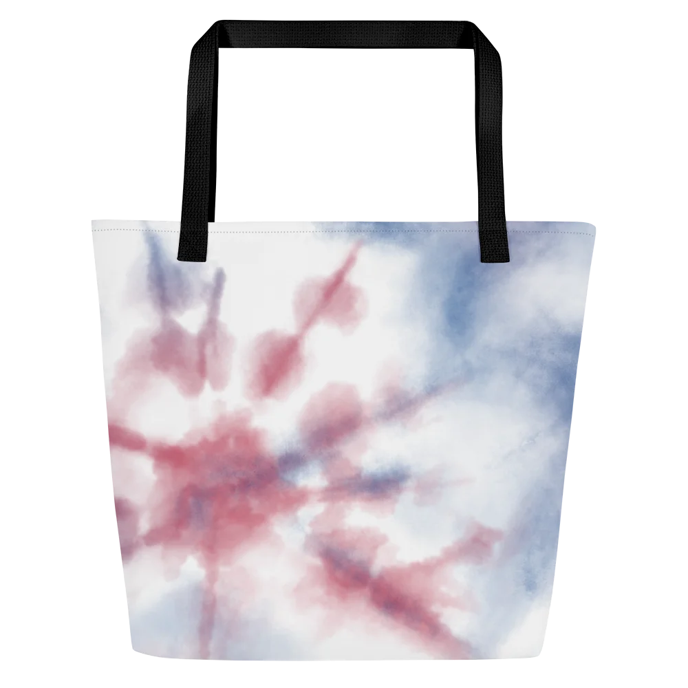 Love Rose Tie-Dye Tote Bag product image (3)