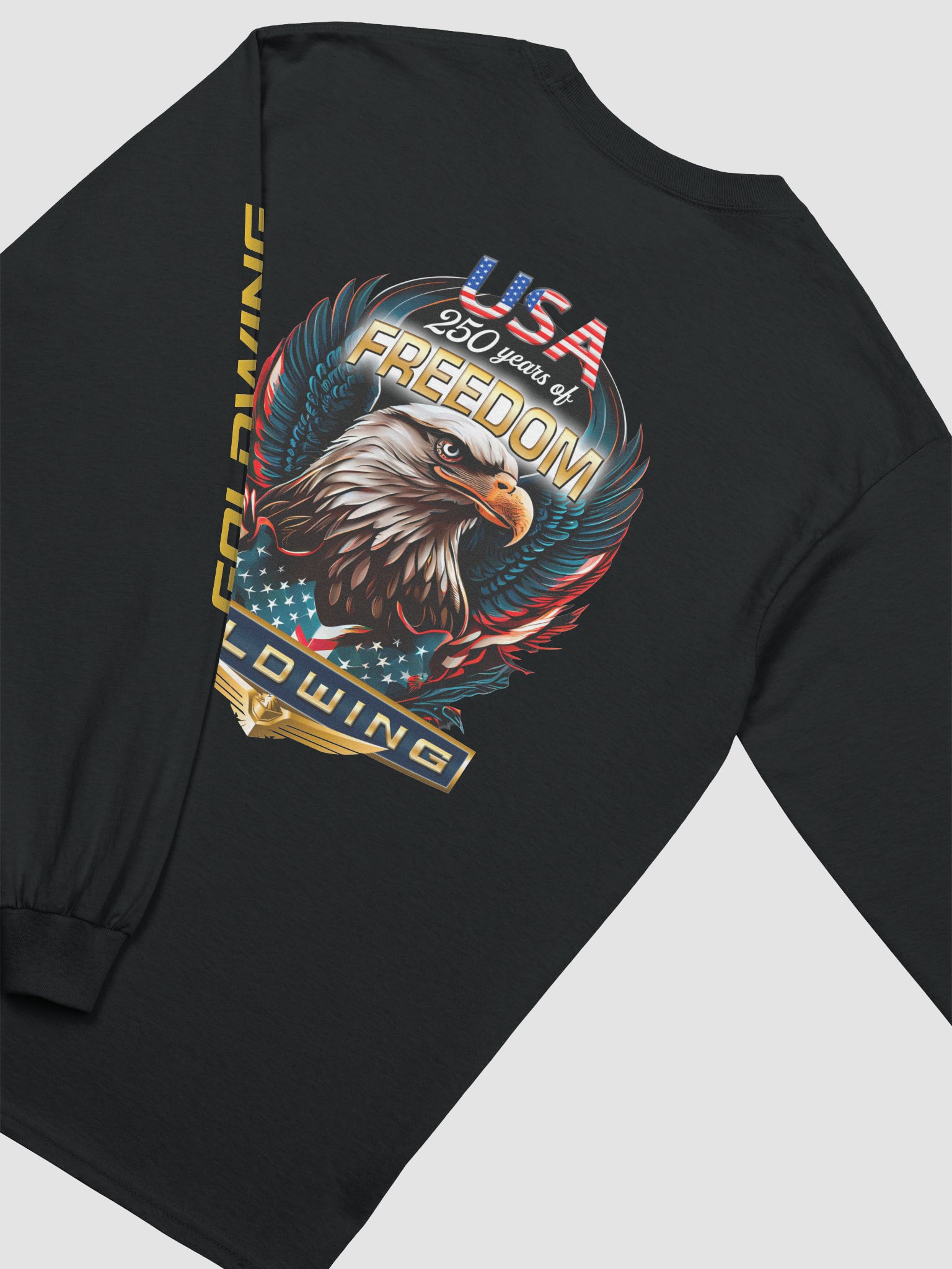 America 250 GOLDWING LS T-Shirt product image (28)