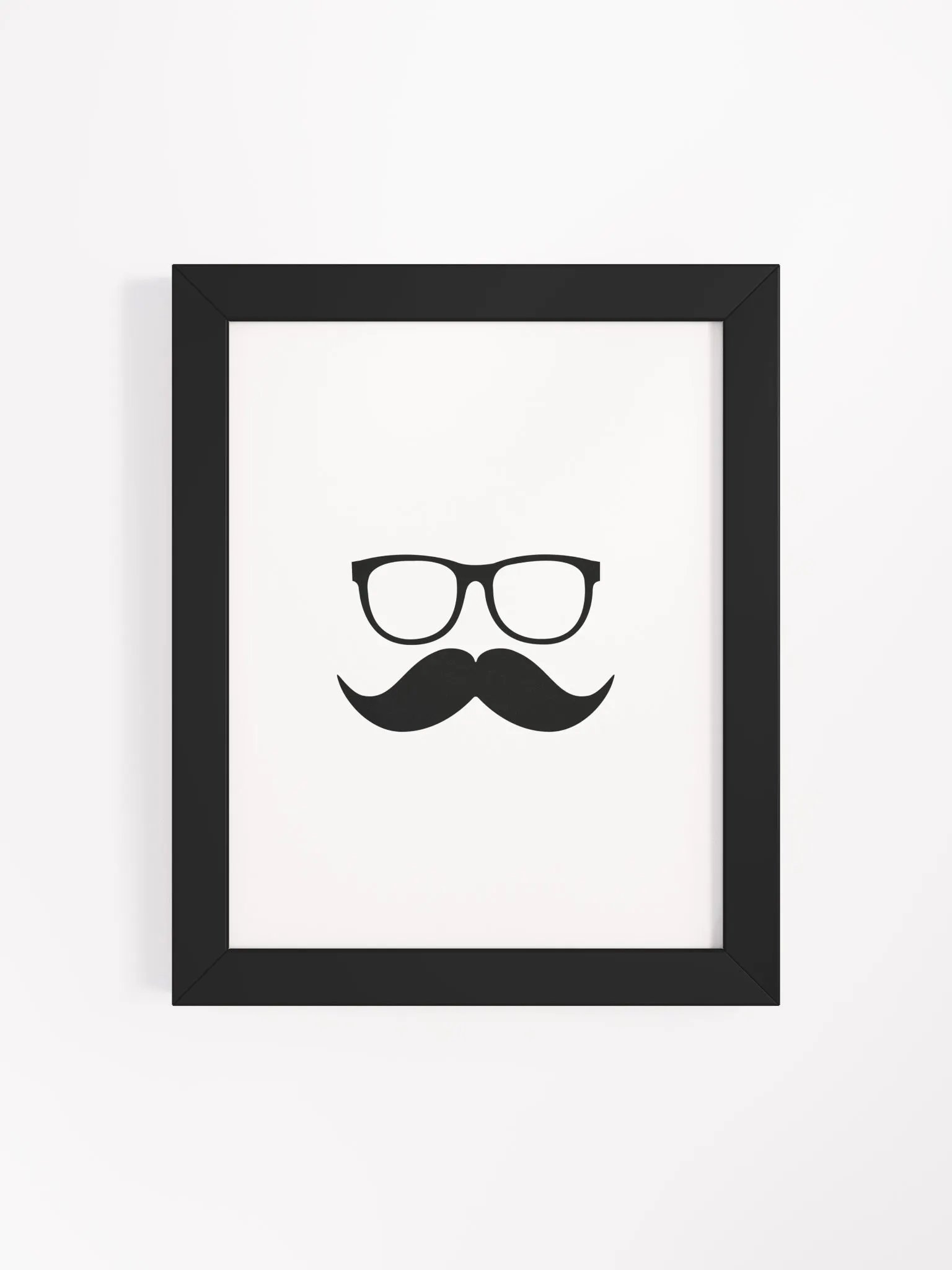 Black Moofstache Poster product image (37)