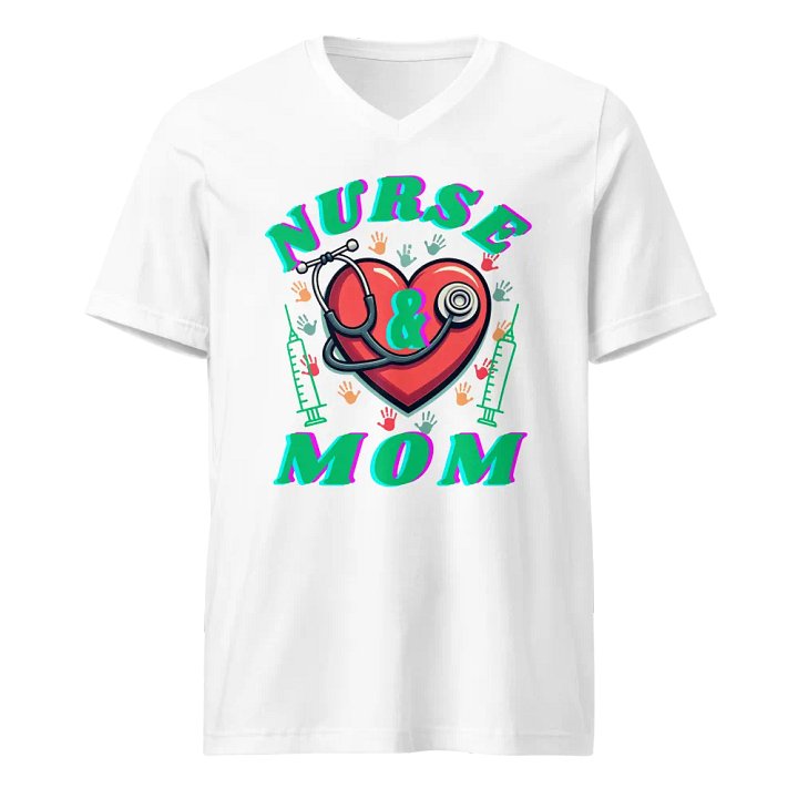 Nurse & Mom Heartfelt Tee product image (5)