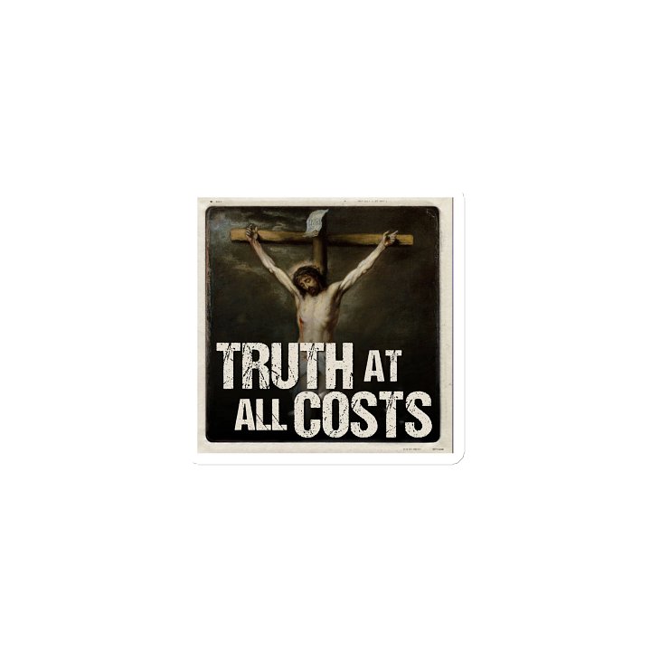 Truth at All Costs podcast art magnet product image (1)