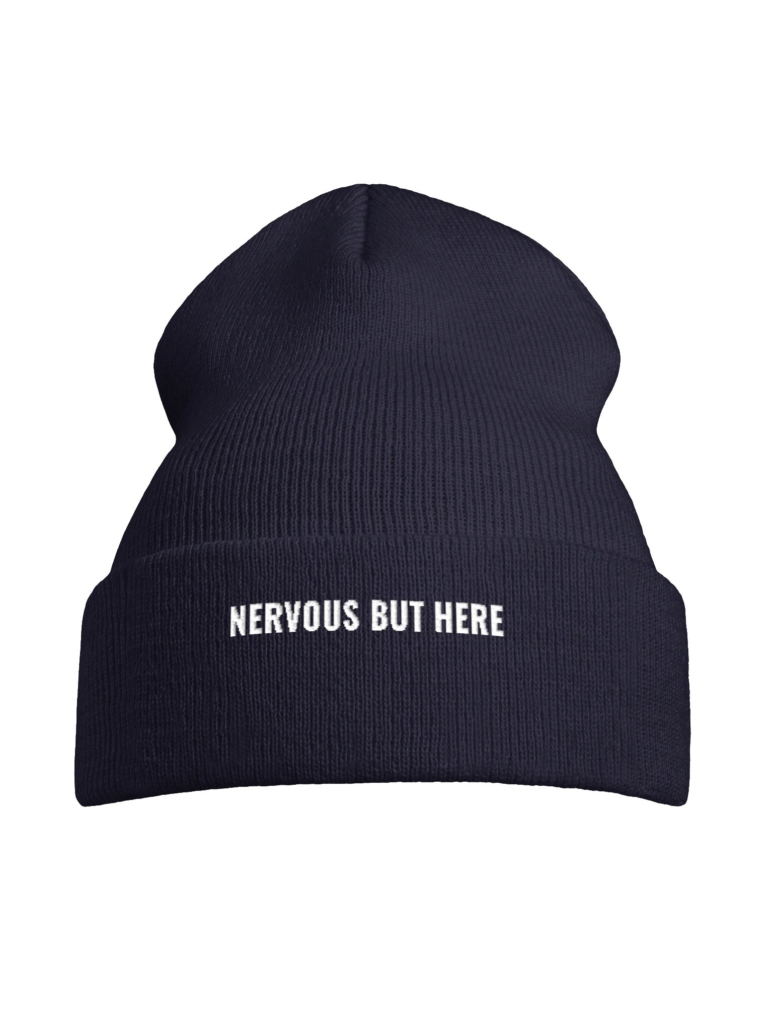 Nervous But Here Beanie product image (7)