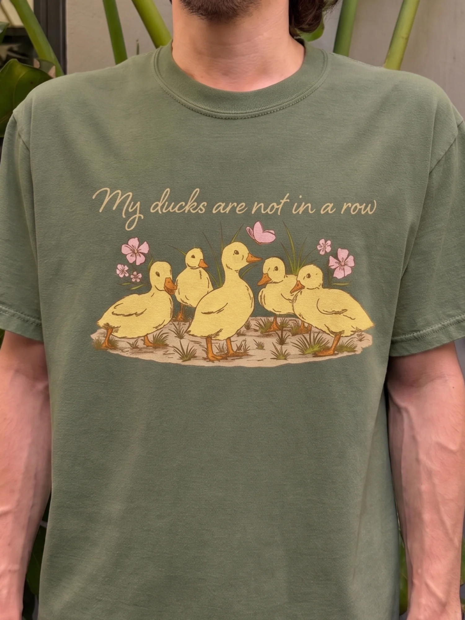 Ducks In a Row Unisex Tee product image (1)
