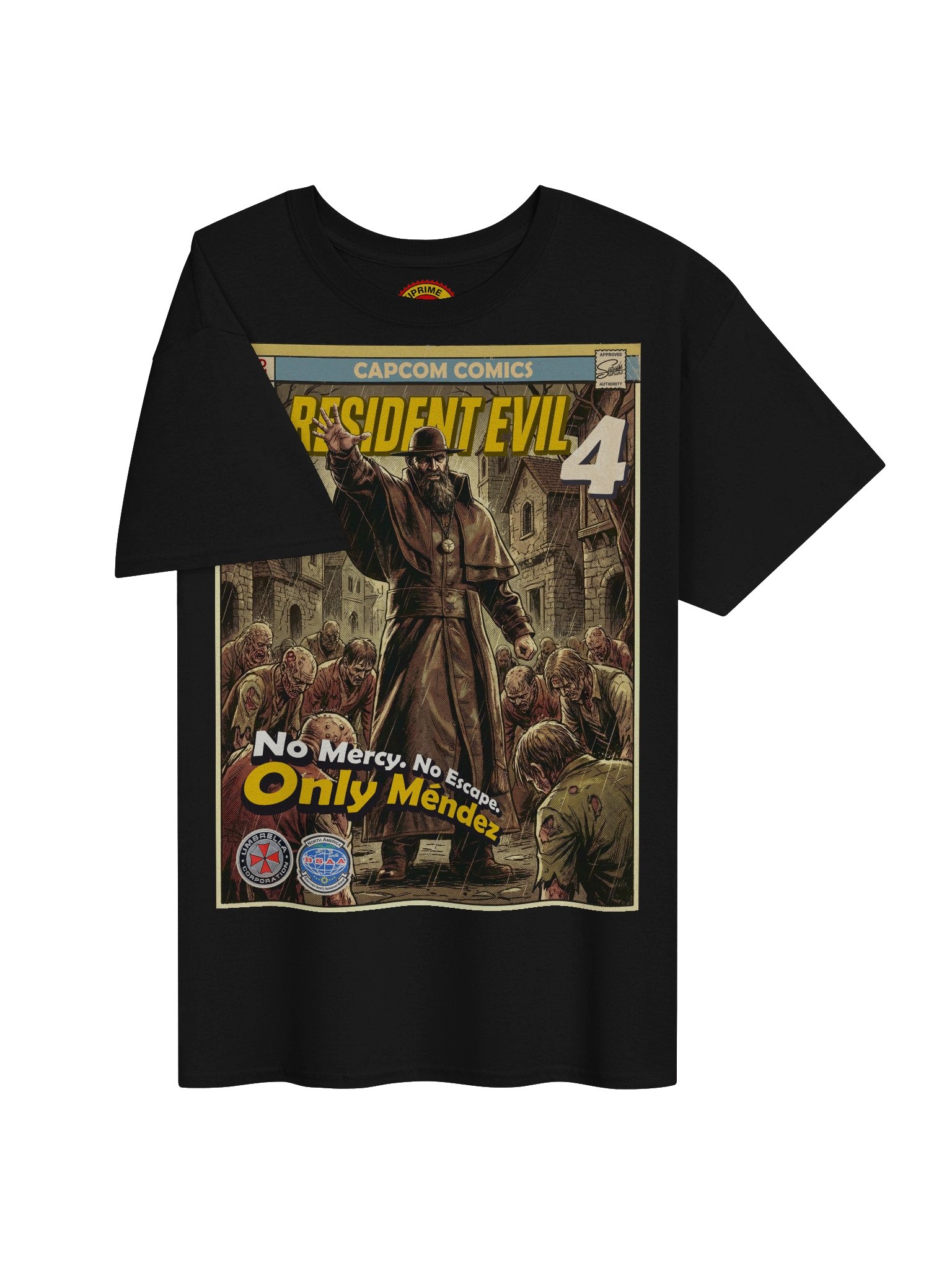Resident Evil 4 Bitores Mendez Comic Art T-Shirt product image (3)