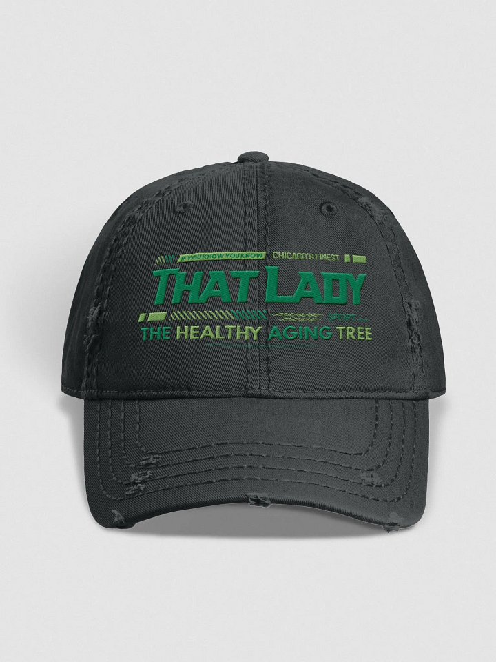 That Lady Chicago Distressed Cap (Spritzer Edition) product image (2)
