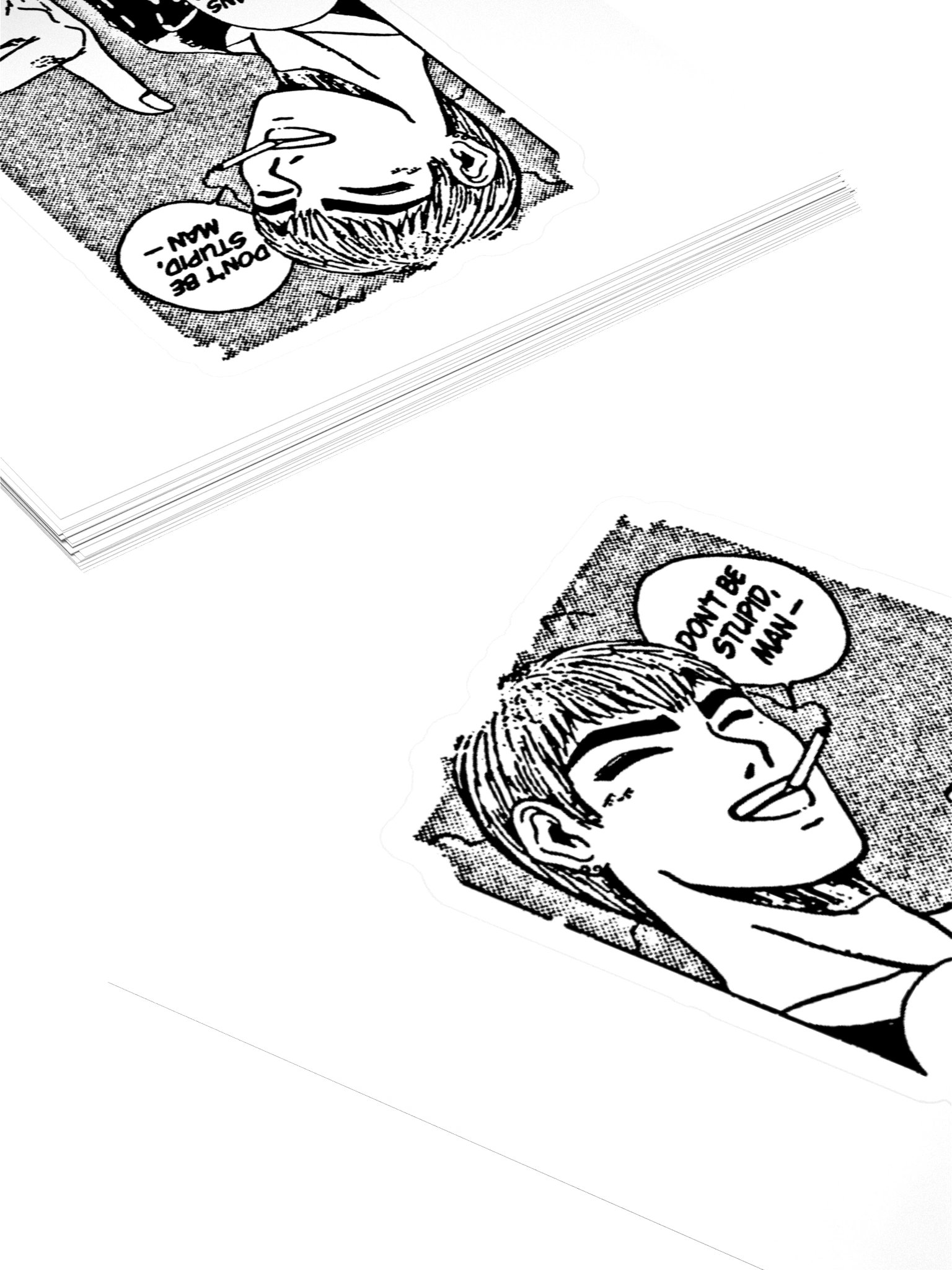 DON'T BE STUPID ! STICKERS product image (4)