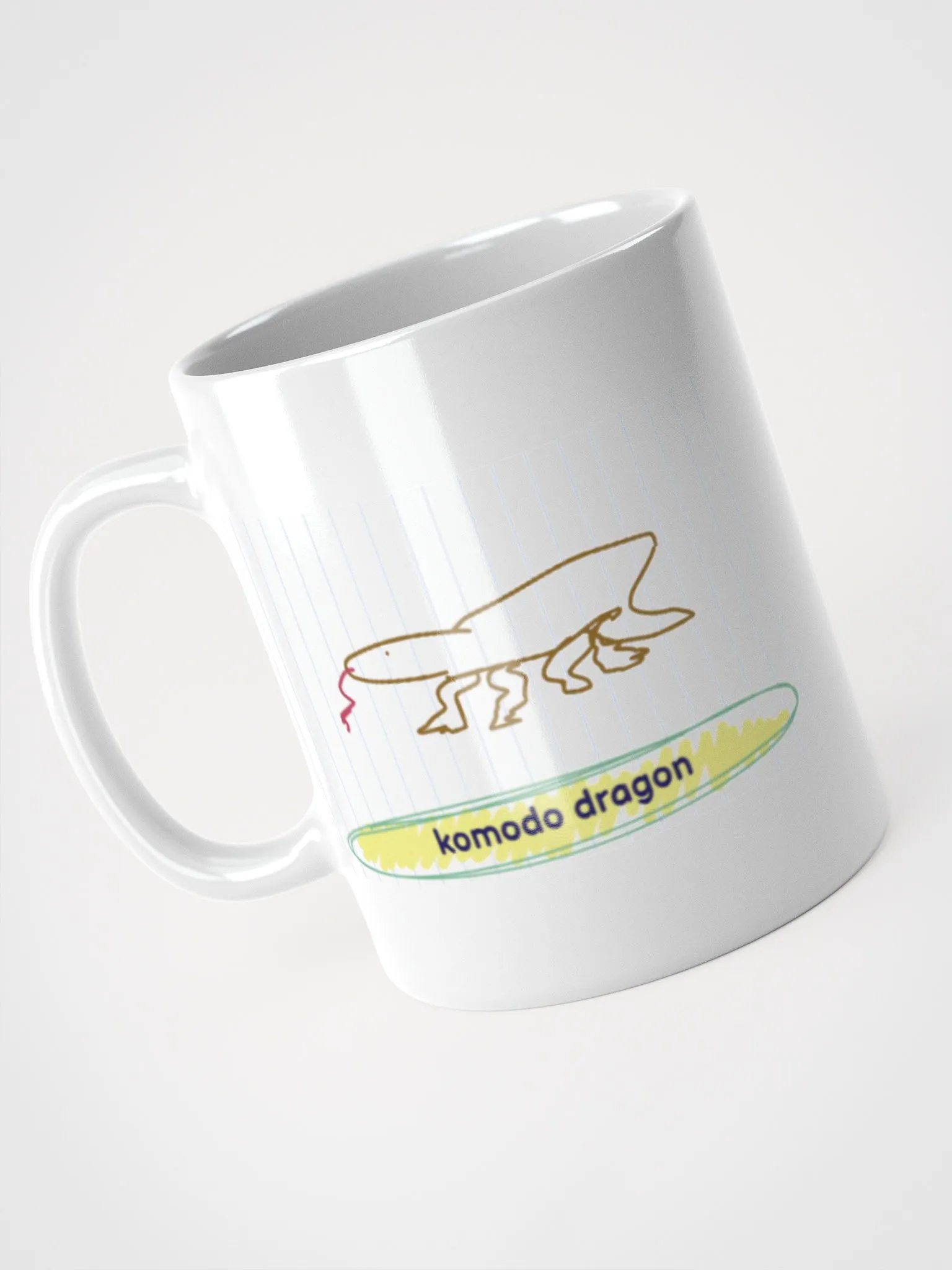 Komodo dragon mug product image (3)