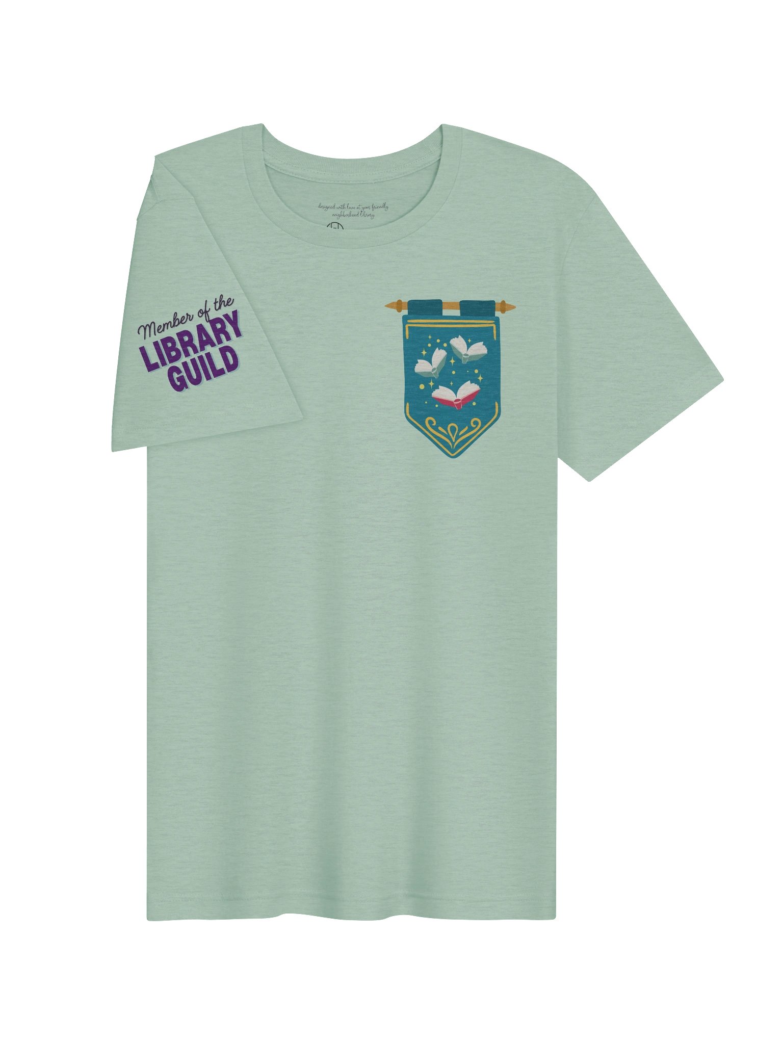 Library Guild Adult T-Shirt - Light Colors product image (13)