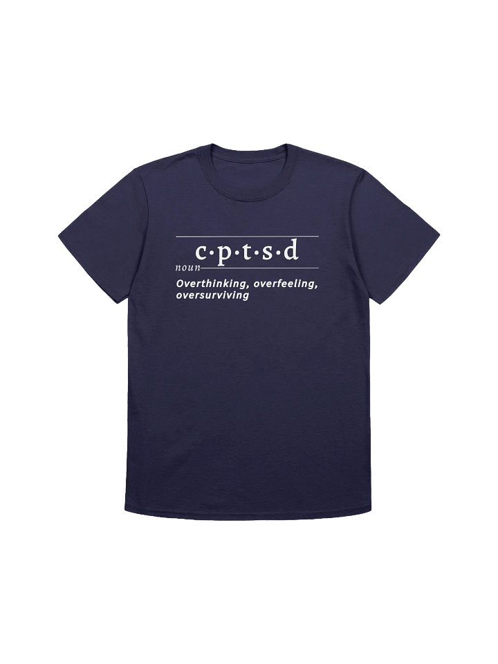 CPTSD Definition Unisex Tee wht v2 product image (1)