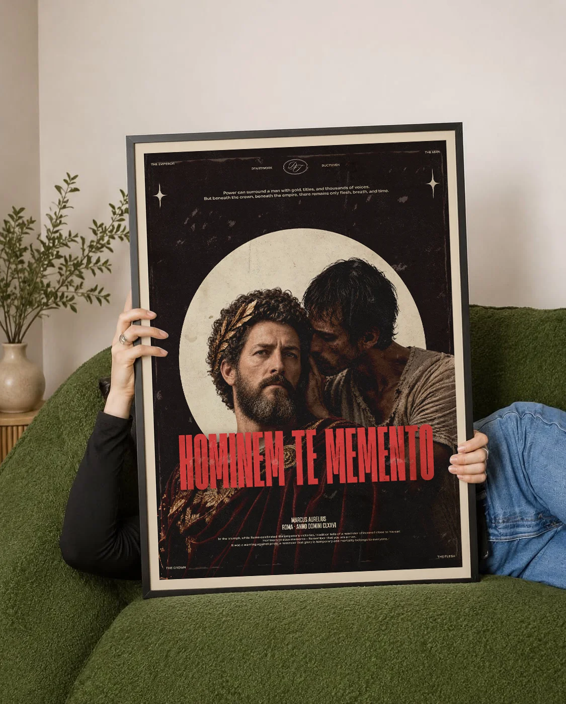 "JUST A MAN" Framed Poster product image (7)