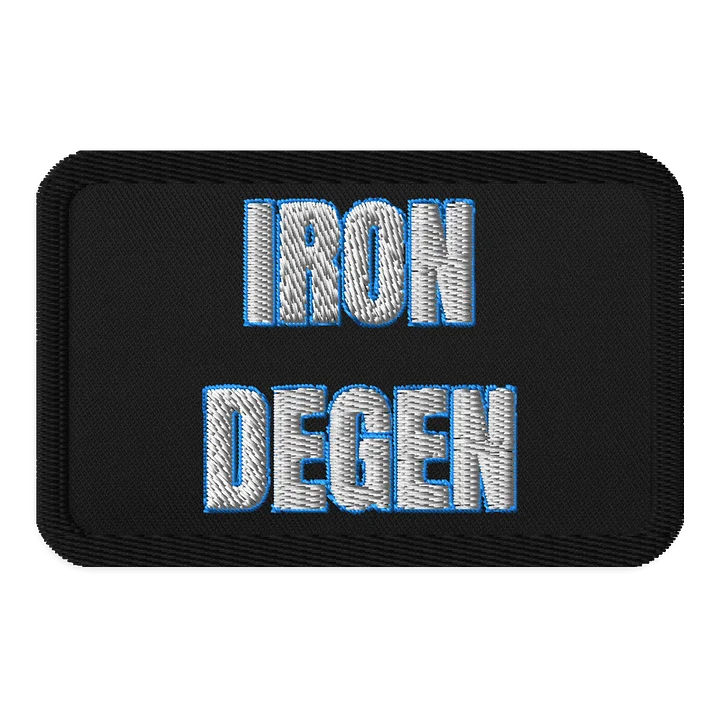 Iron Degen Embroidered Patch (Iron Degen Lineup) product image (1)