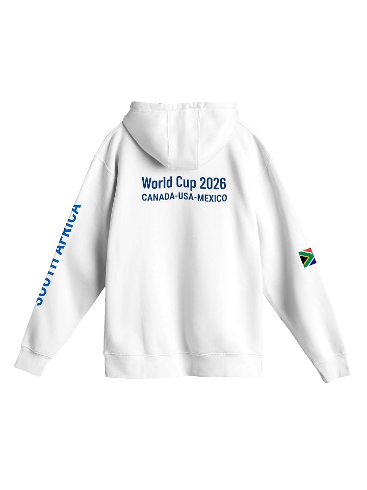South Africa 2026 World Cup Flag Hoodie - Premium 3-End Fleece - Unisex Hoodie - Unisex Sweater product image (2)