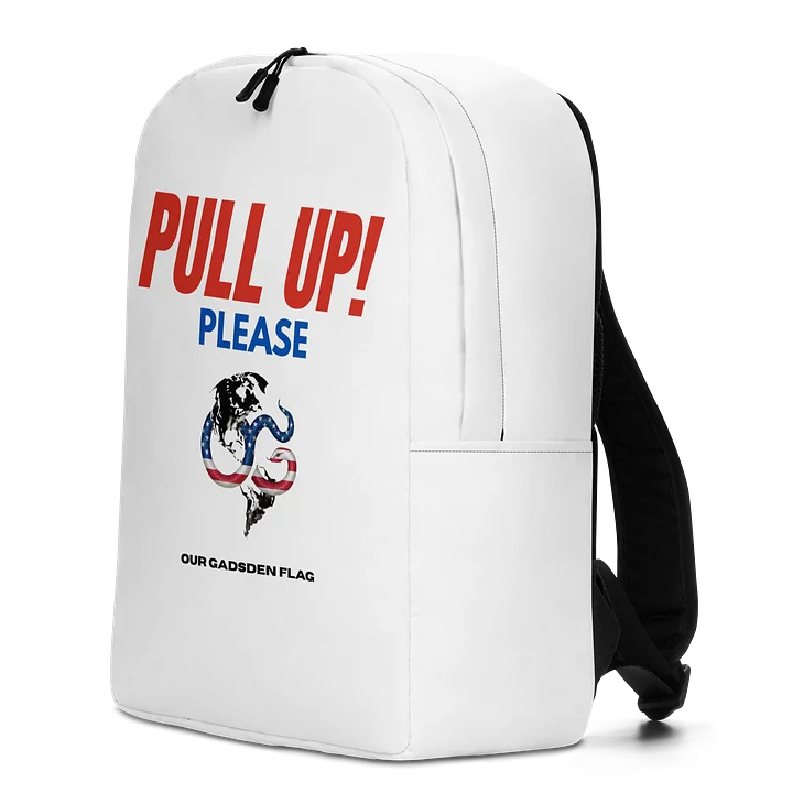 PULL UP! PLEASE Minimalist Backpack product image (2)