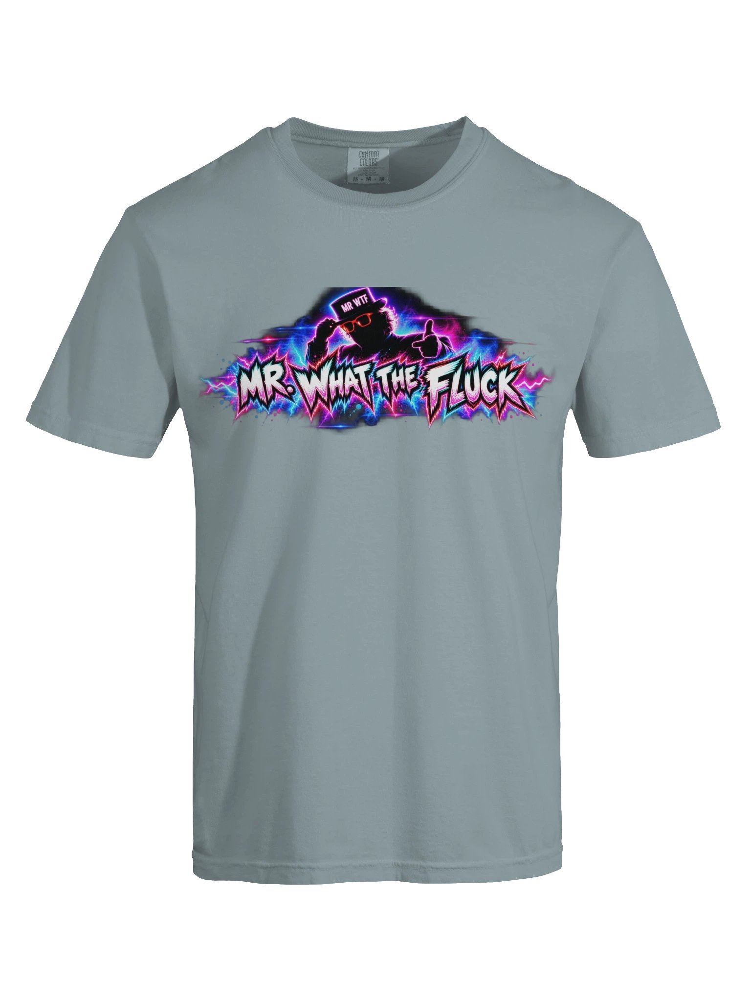 MR. WHAT THE FLUCK T-Shirt - Ice Blue product image (6)