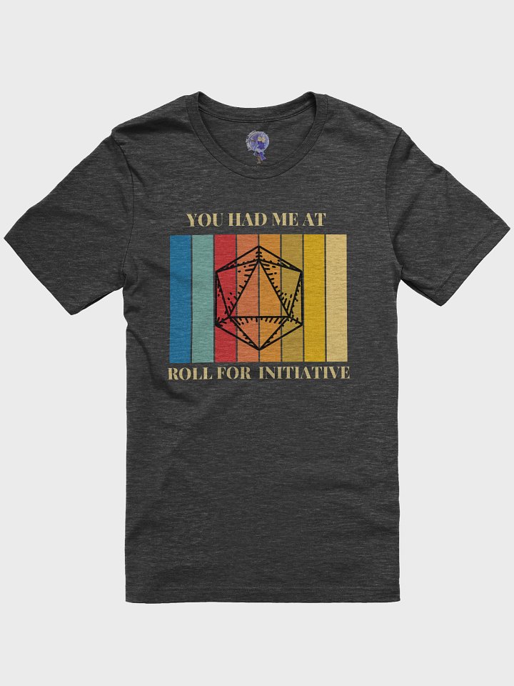 You Had Me At Roll For Initiative, Gamer T-Shirt, Dungeons & Dragons Tee product image (2)